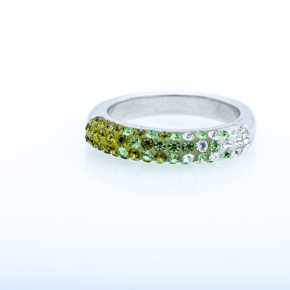 Sterling Silver Rings with Cubic Zirconia and Imitation Stones