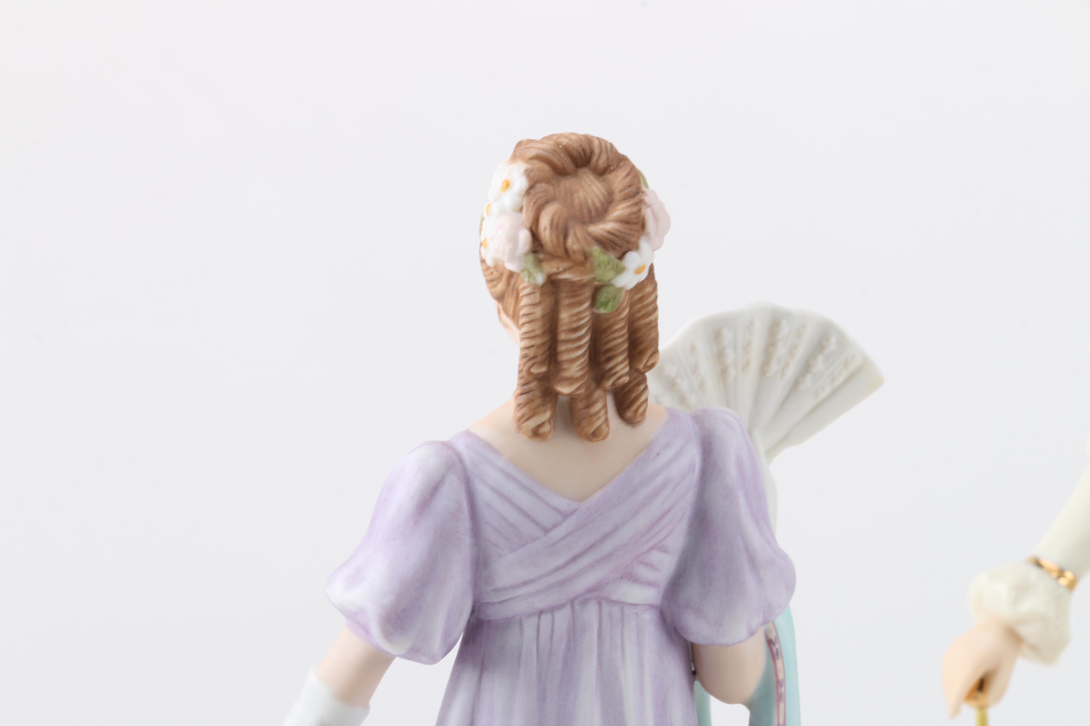 Vintage Lenox Hand-Painted Porcelain Figurines