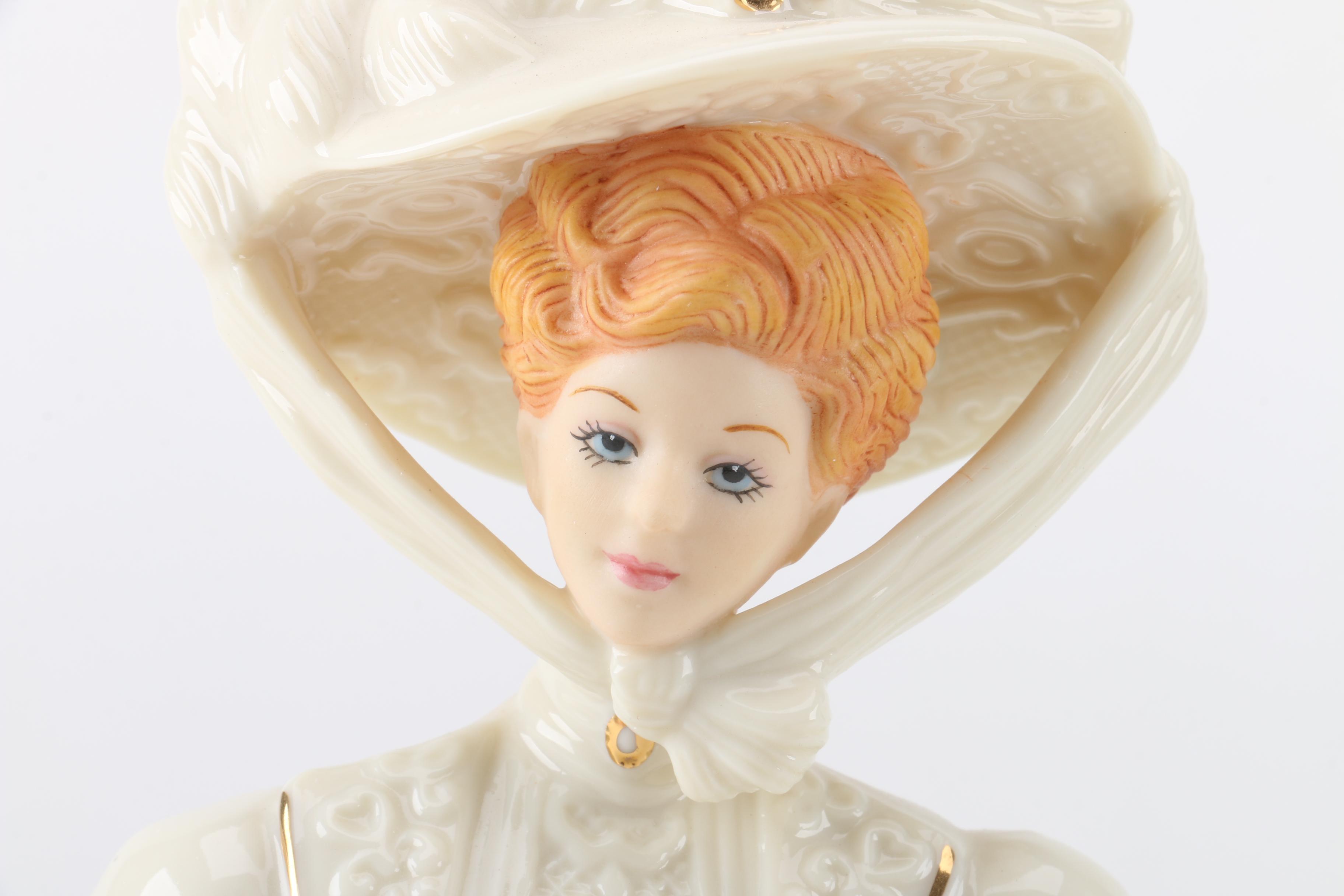 Vintage Lenox Hand-Painted Porcelain Figurines