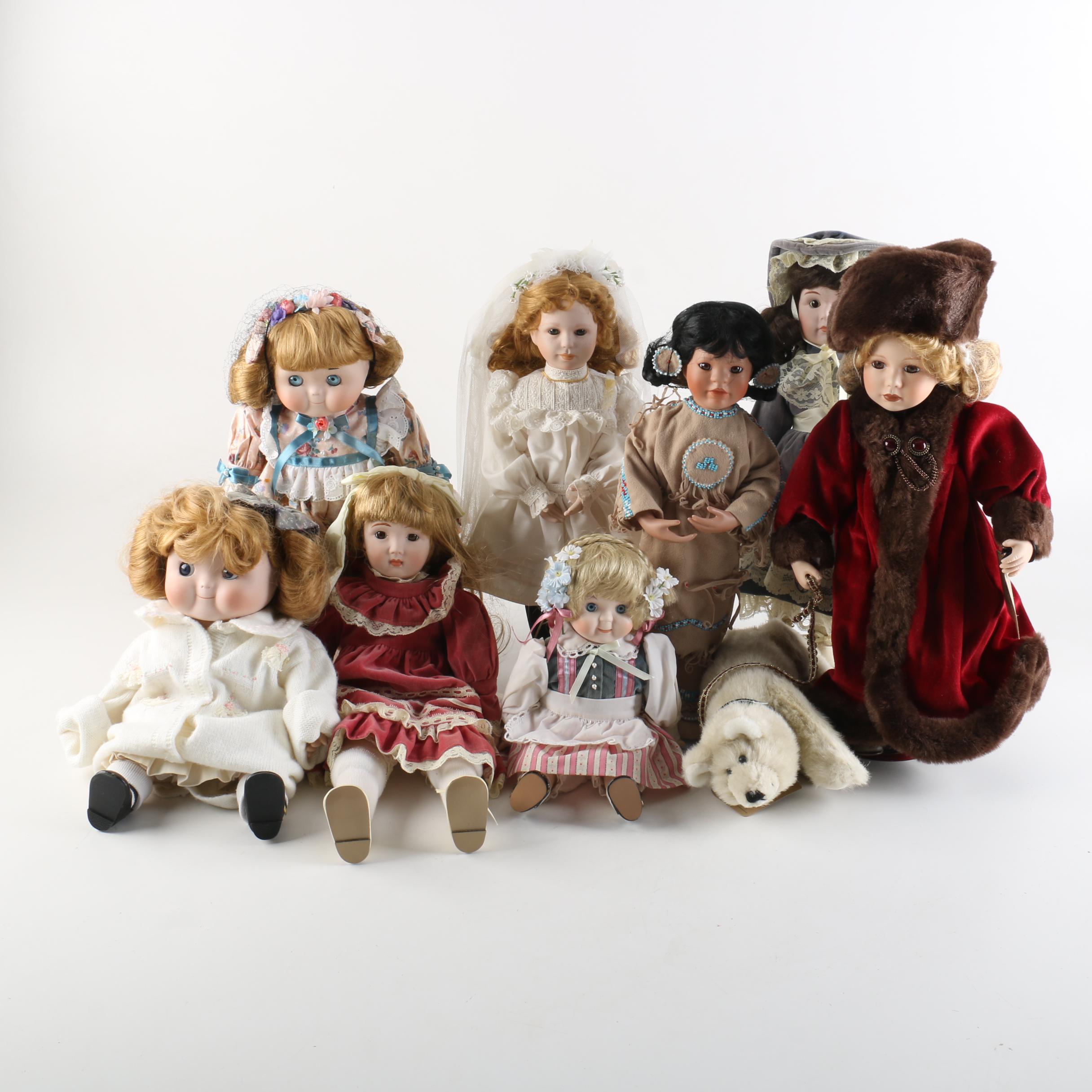Vintage Porcelain Dolls Featuring Victoria Ashlea and Bette Ball