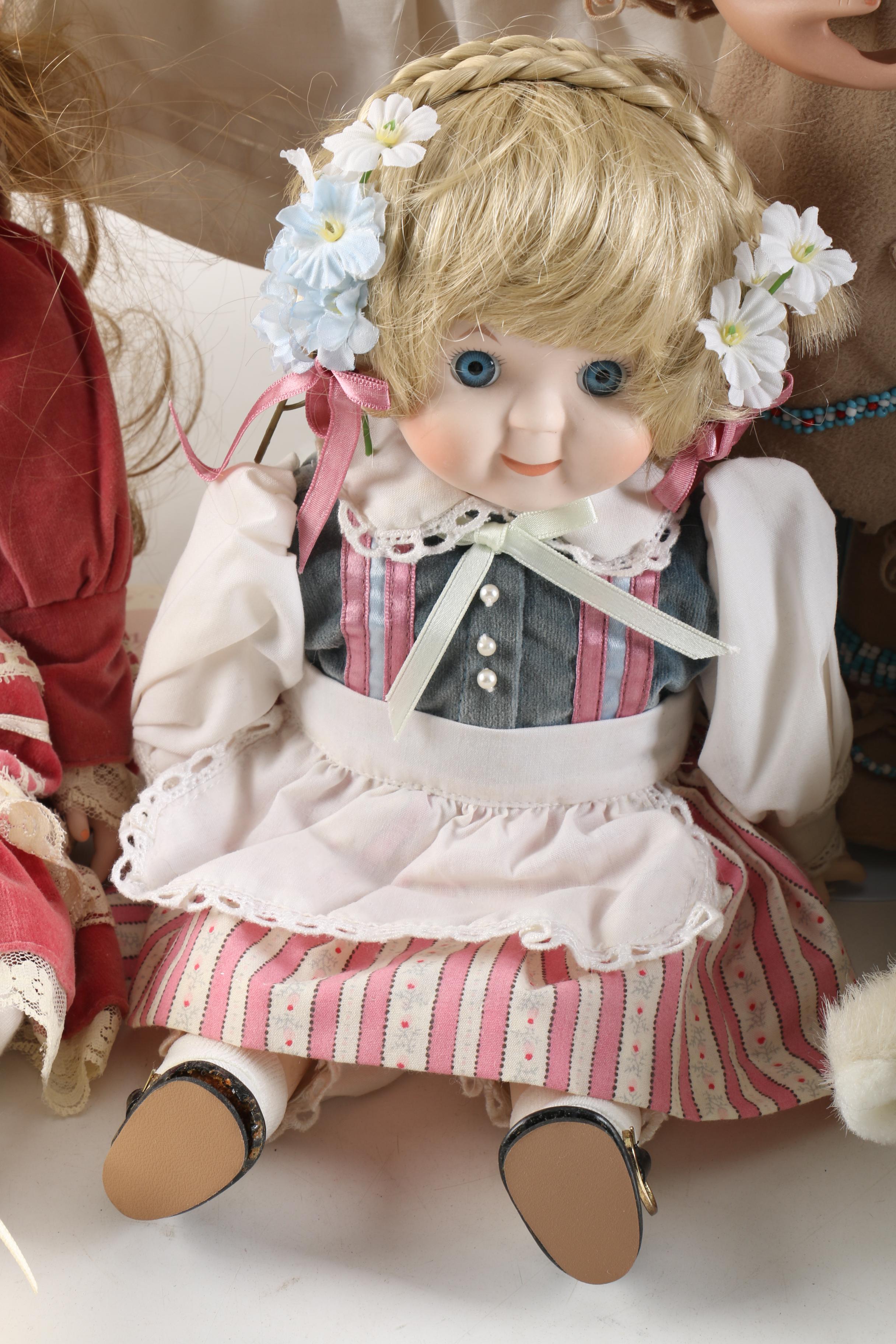 Vintage Porcelain Dolls Featuring Victoria Ashlea and Bette Ball