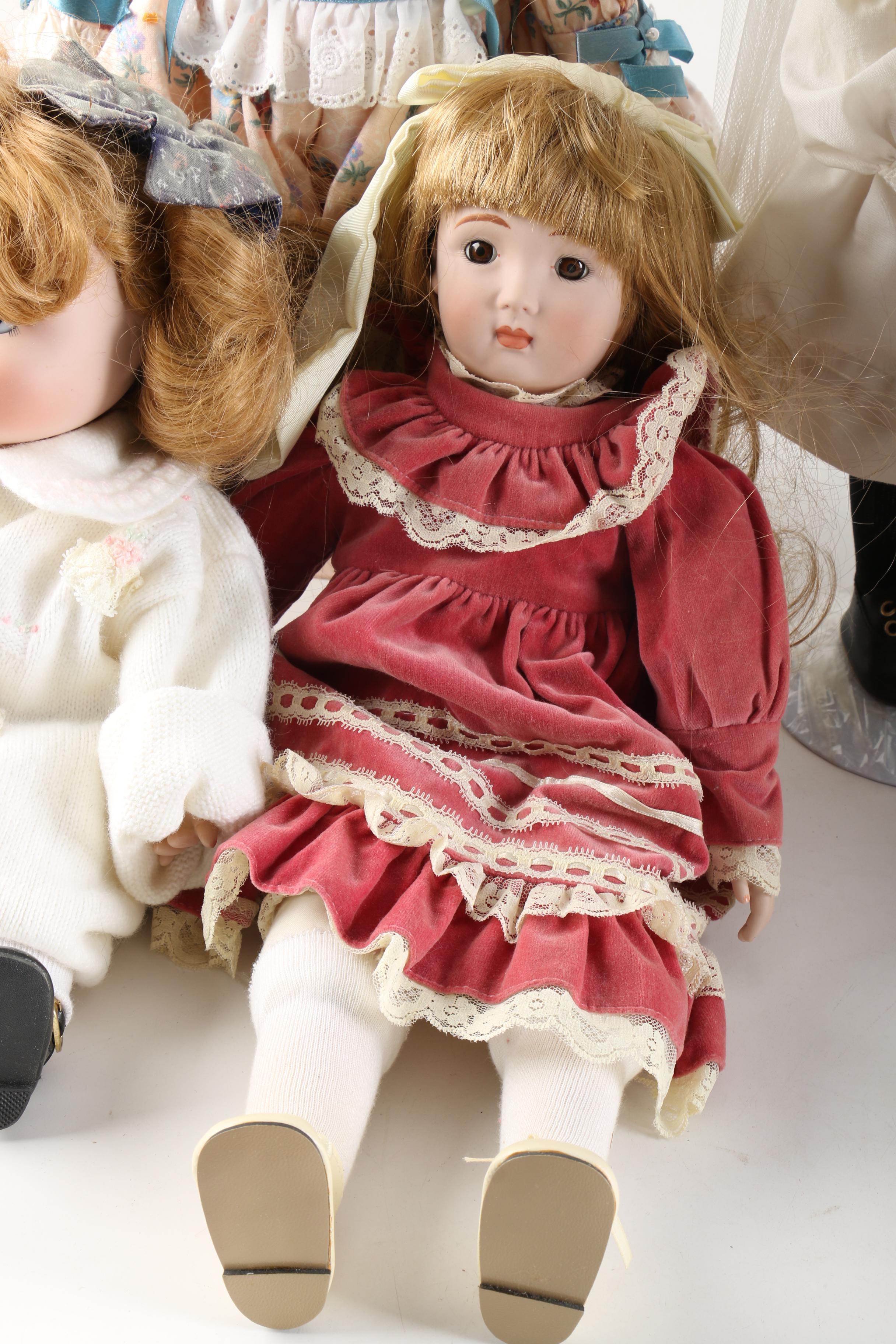 Vintage Porcelain Dolls Featuring Victoria Ashlea and Bette Ball