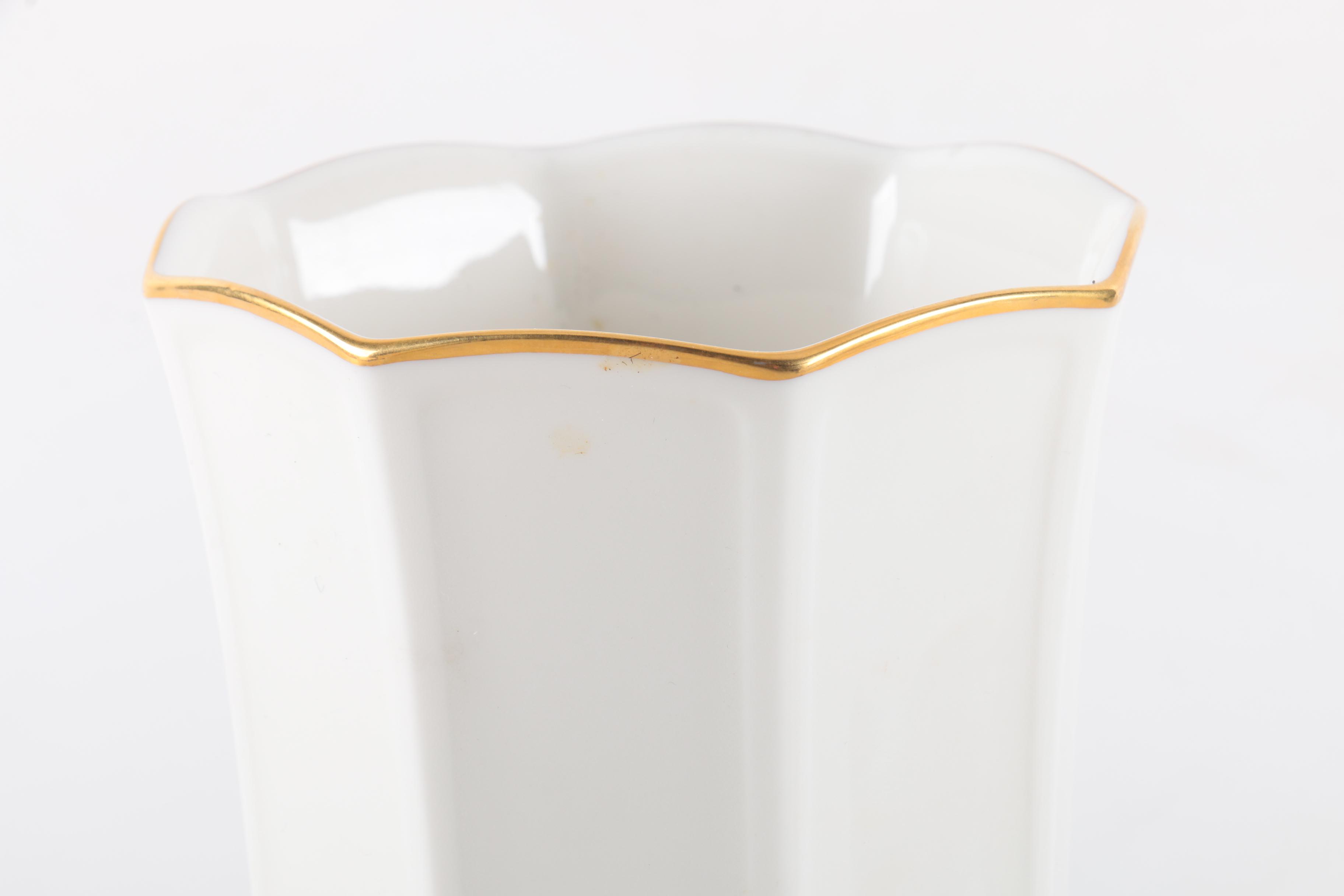 Lenox and Noritake Porcelain Vases and Bowls