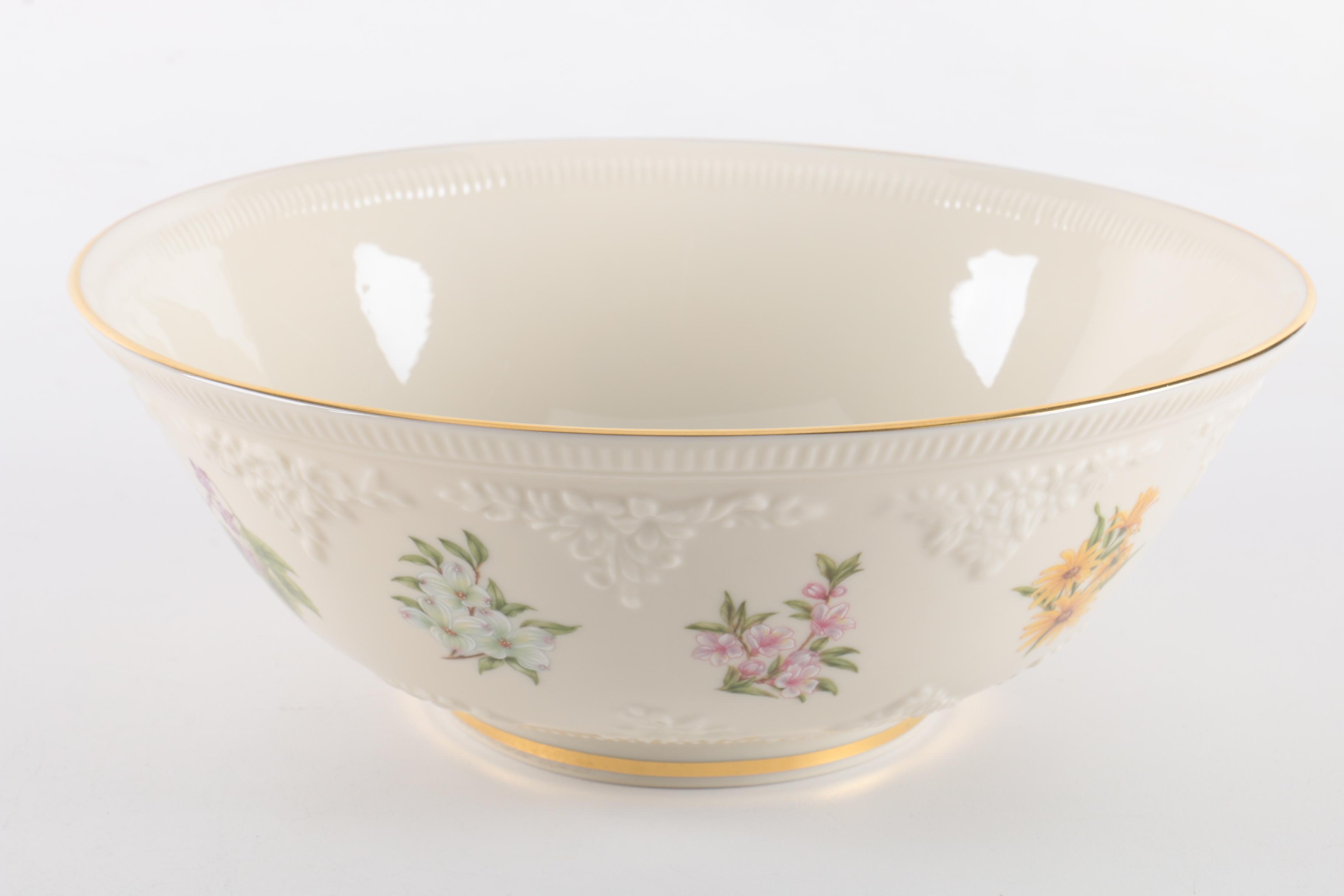 Lenox and Noritake Porcelain Vases and Bowls