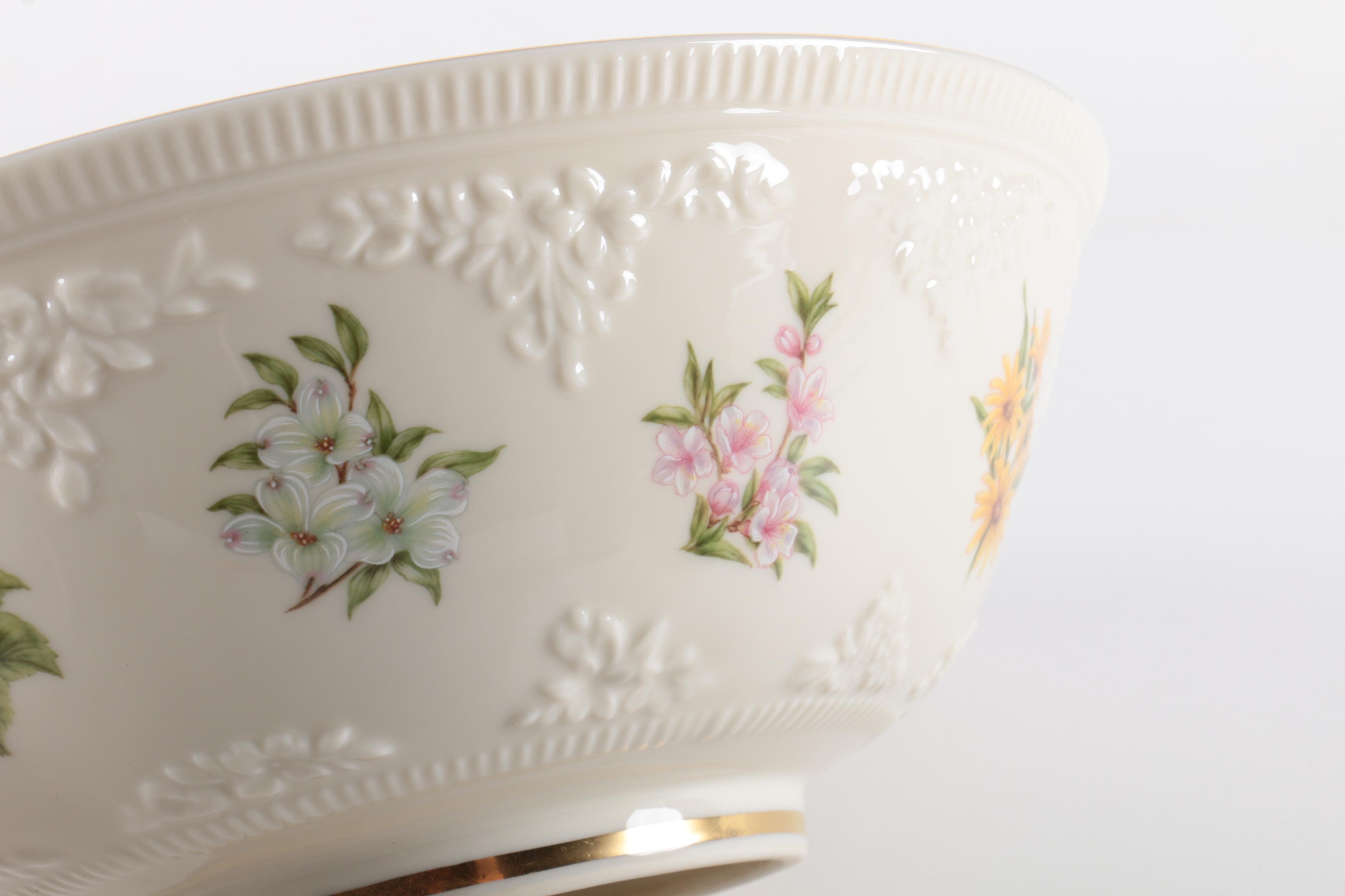 Lenox and Noritake Porcelain Vases and Bowls