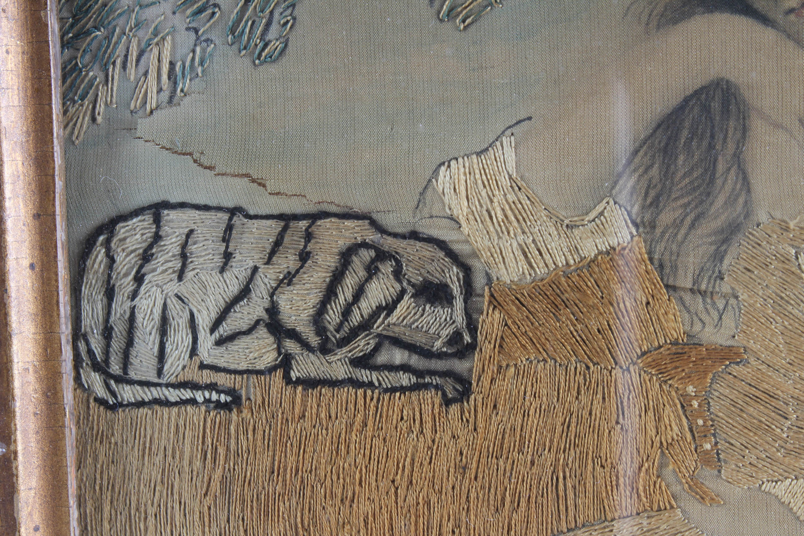 Antique Pictorial Needlework