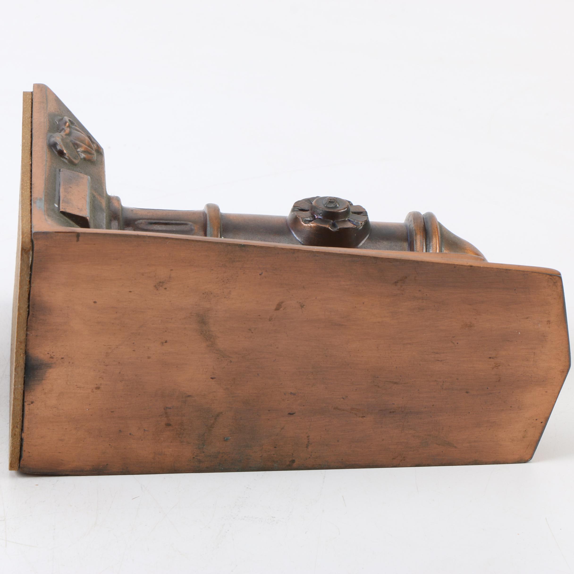Copper Fire Hydrant Bookends