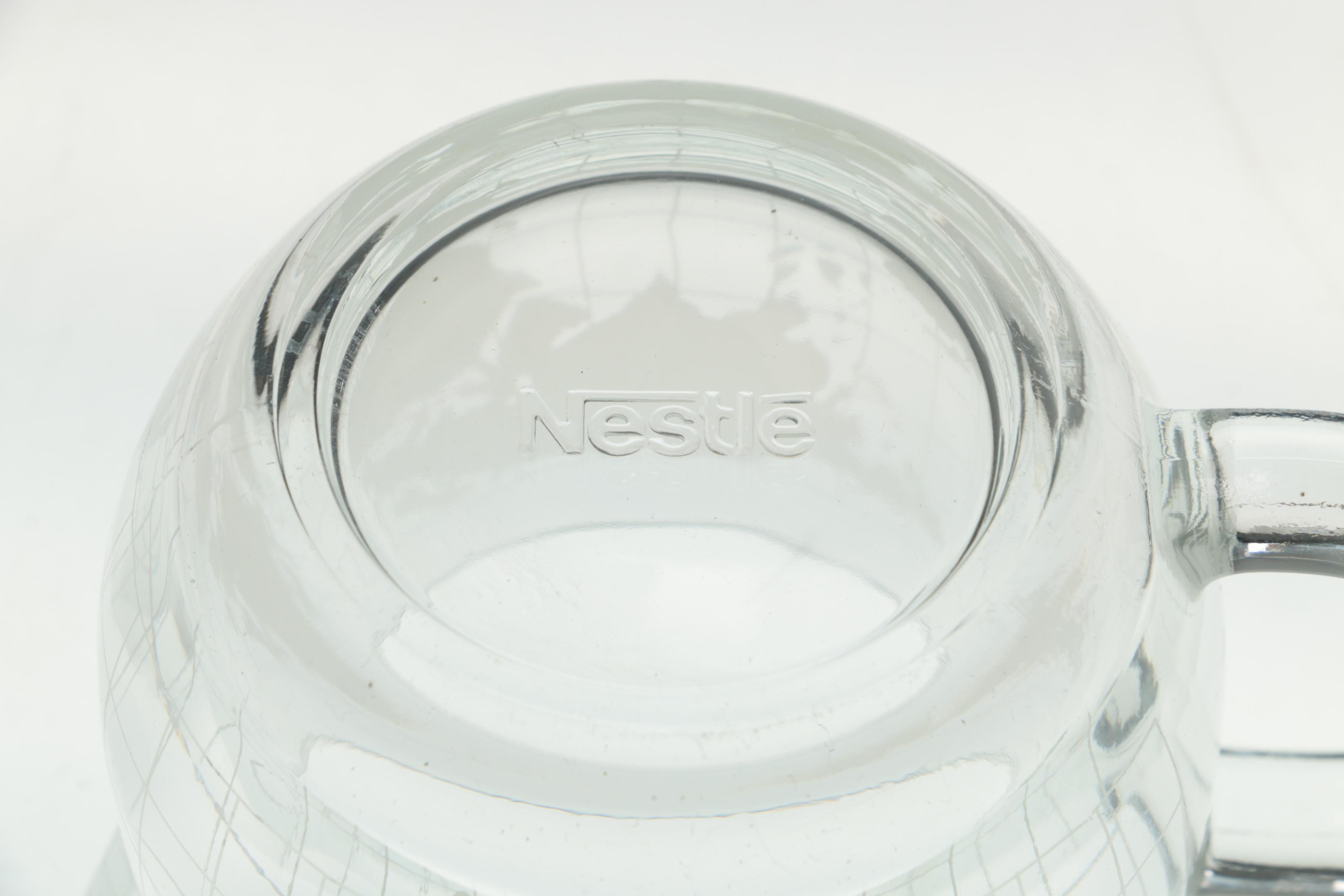 Vintage Nestle Globe World Mugs and Creamer Pitchers 1970s