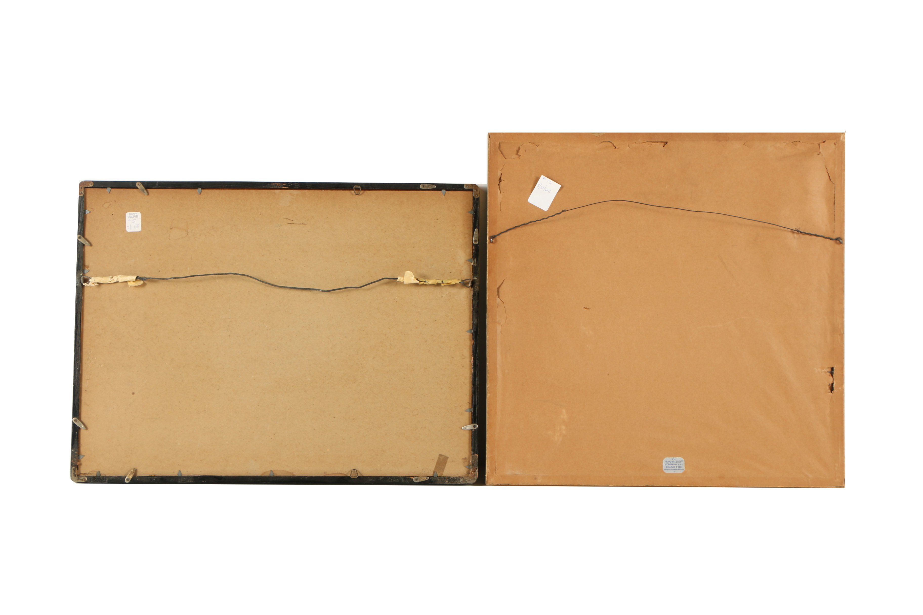 Tomikichirō Tokuriki Woodblock Print "Black Horse" with Relief Rubbing