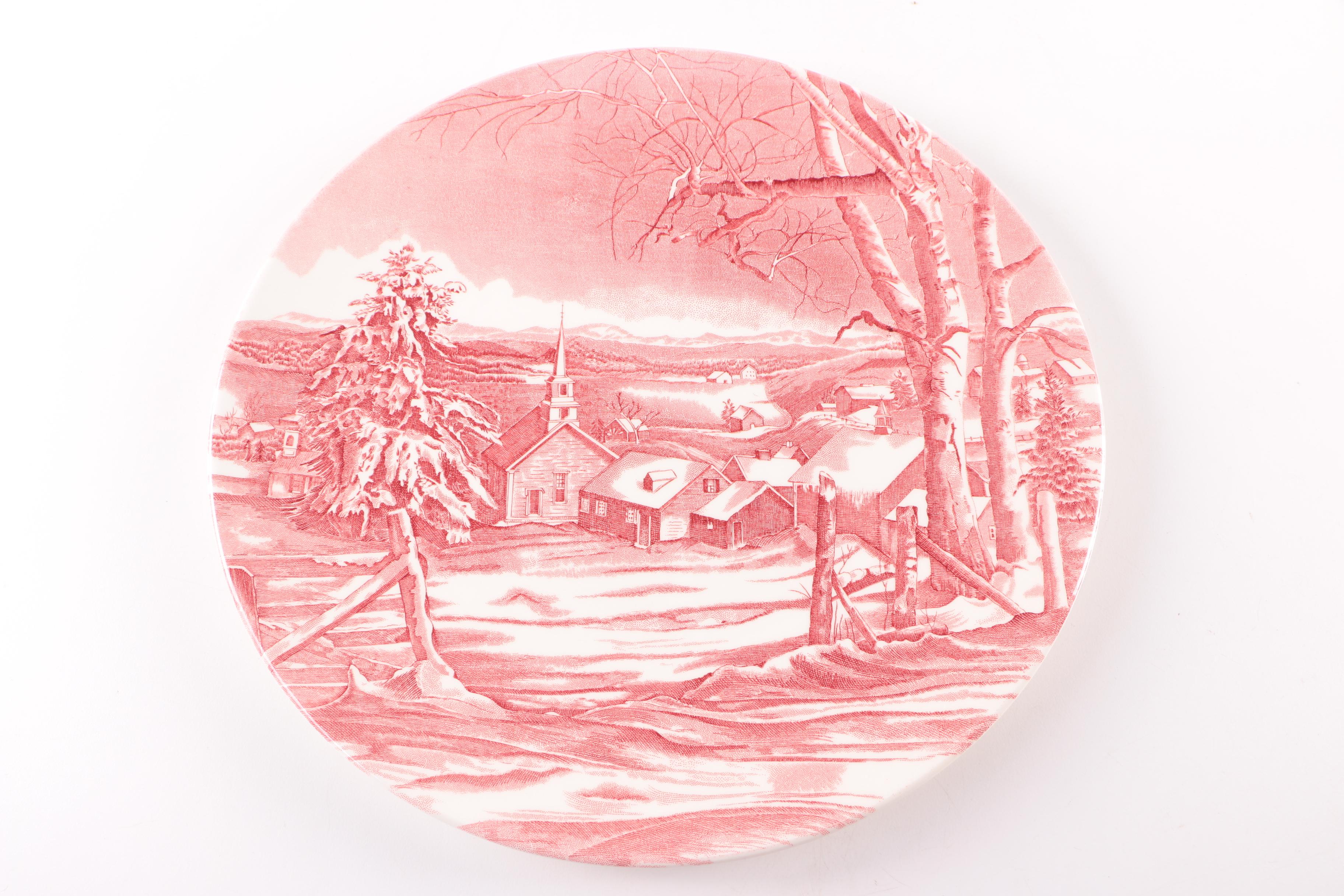 Wedgwood "Mayfair", "Saint Nick" and "Snowy Village" Williams-Sonoma Tableware