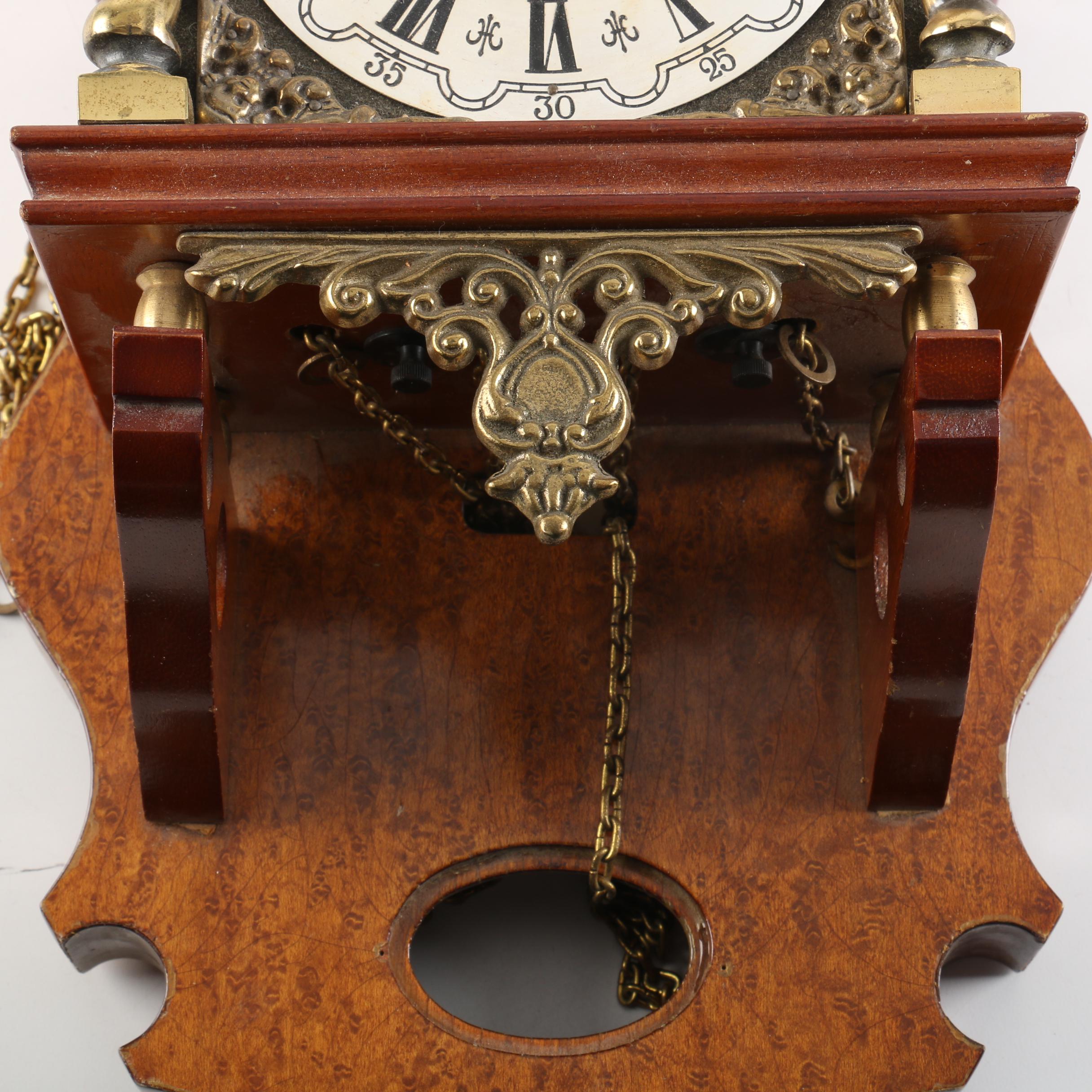 German Franz Hermle "Atlas" Wall Clock