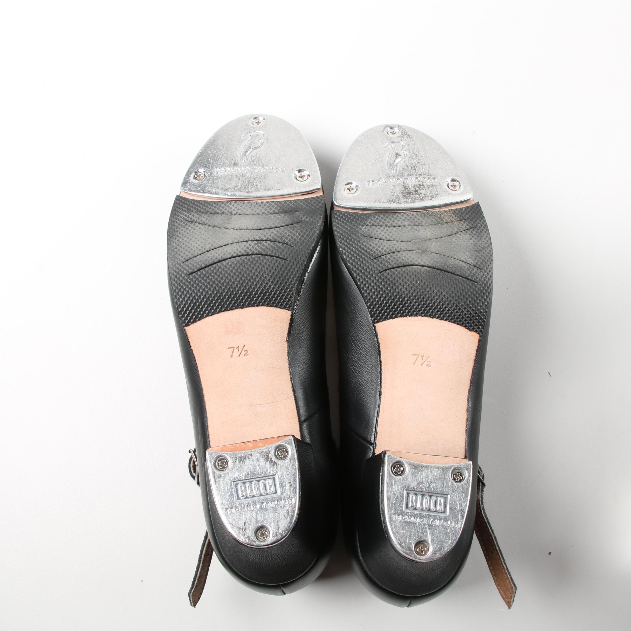 Women's Leather Tap Dancing Shoes