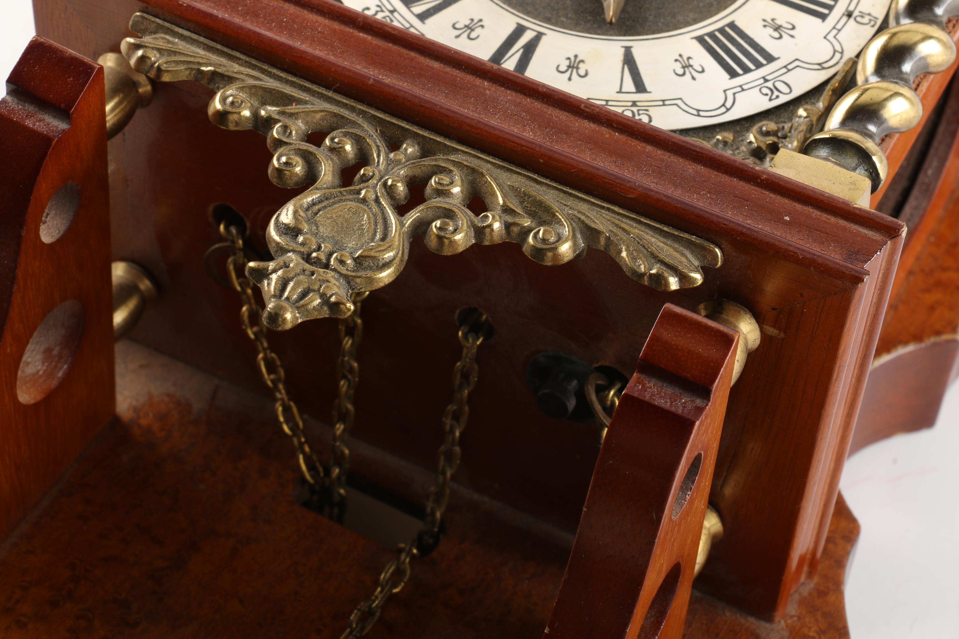 German Franz Hermle "Atlas" Wall Clock