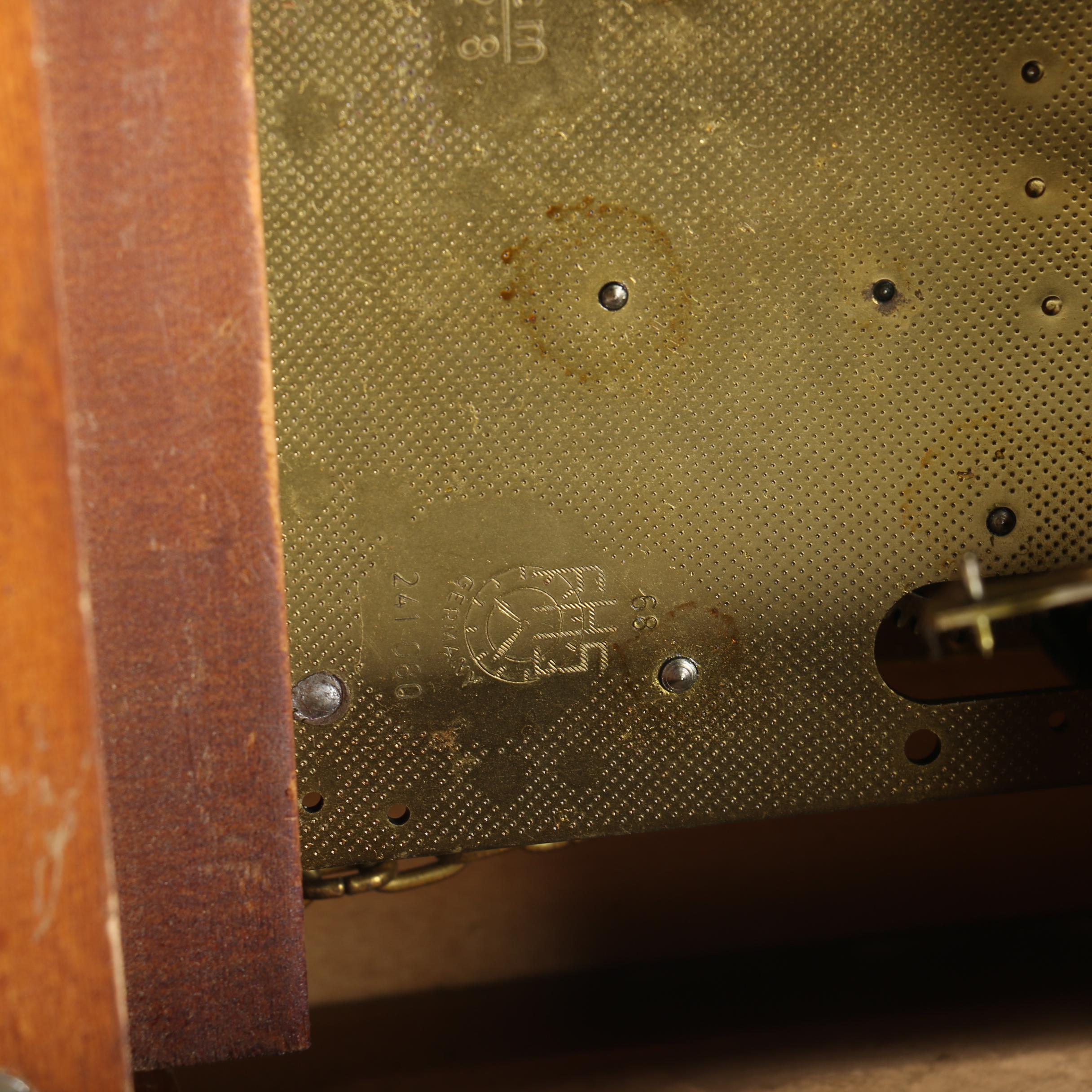 German Franz Hermle "Atlas" Wall Clock