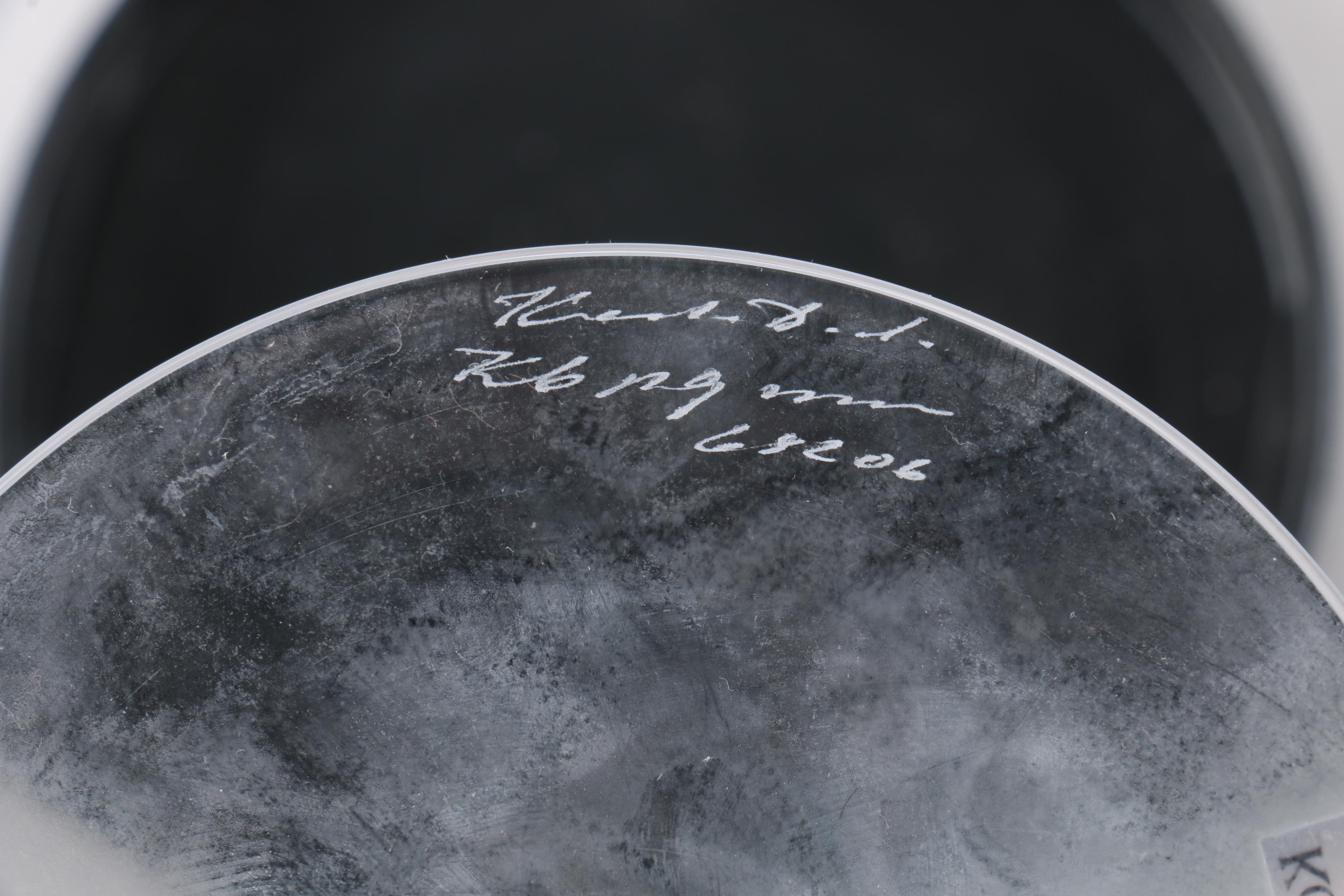 Pair of Kosta Boda "Fanfare" Crystal Candlesticks