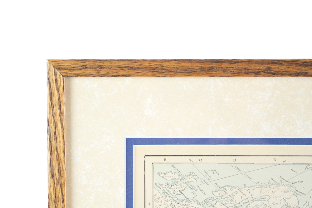 Circa 1914 Rand McNally Map of Asia from "Atlas of the World"