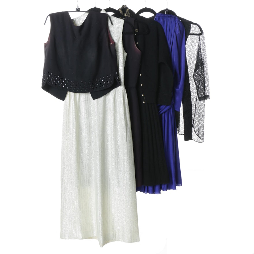 Women's 1960s and 1980s Vintage Evening Wear