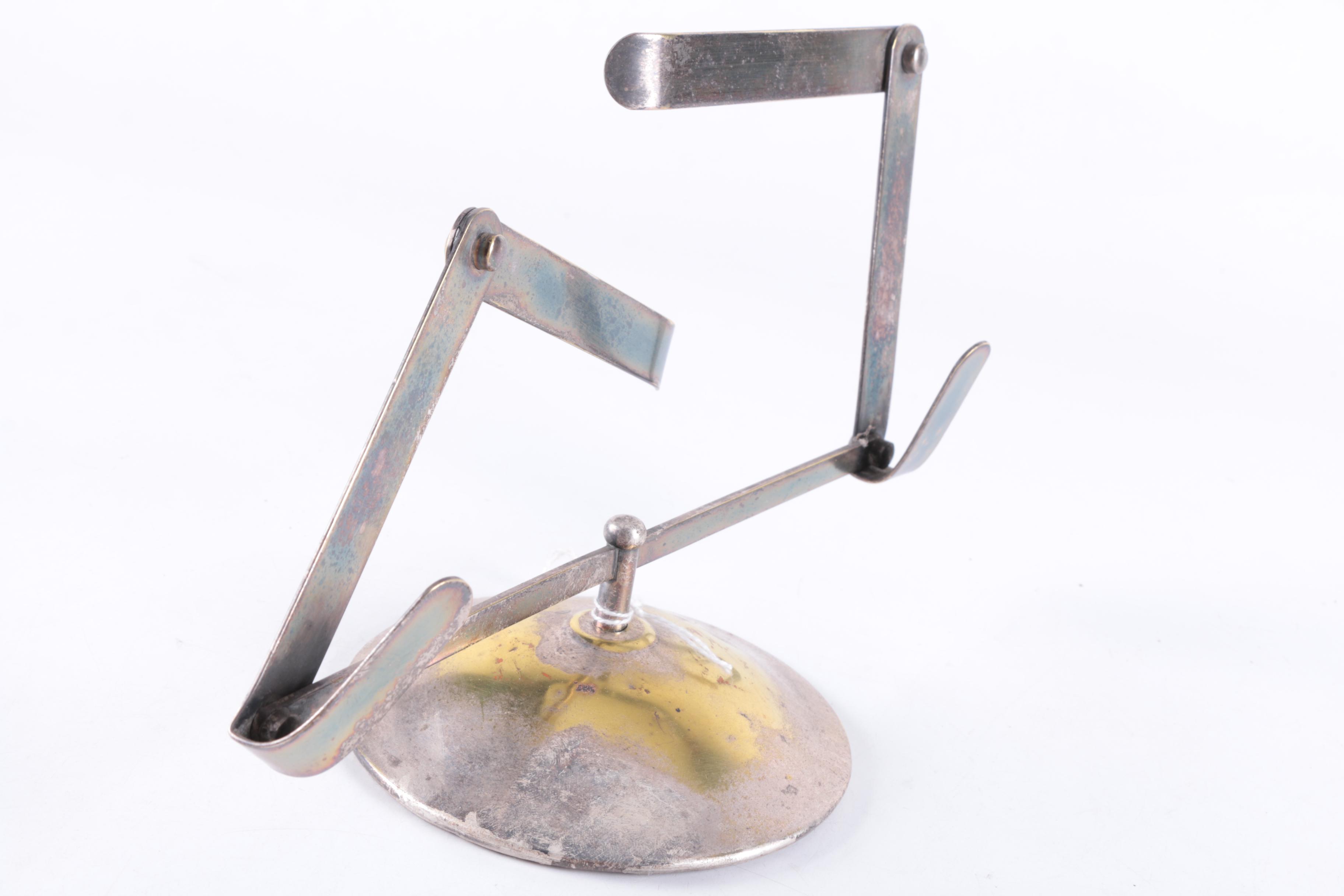 Vintage Silver Plate Adjustable Document Holder