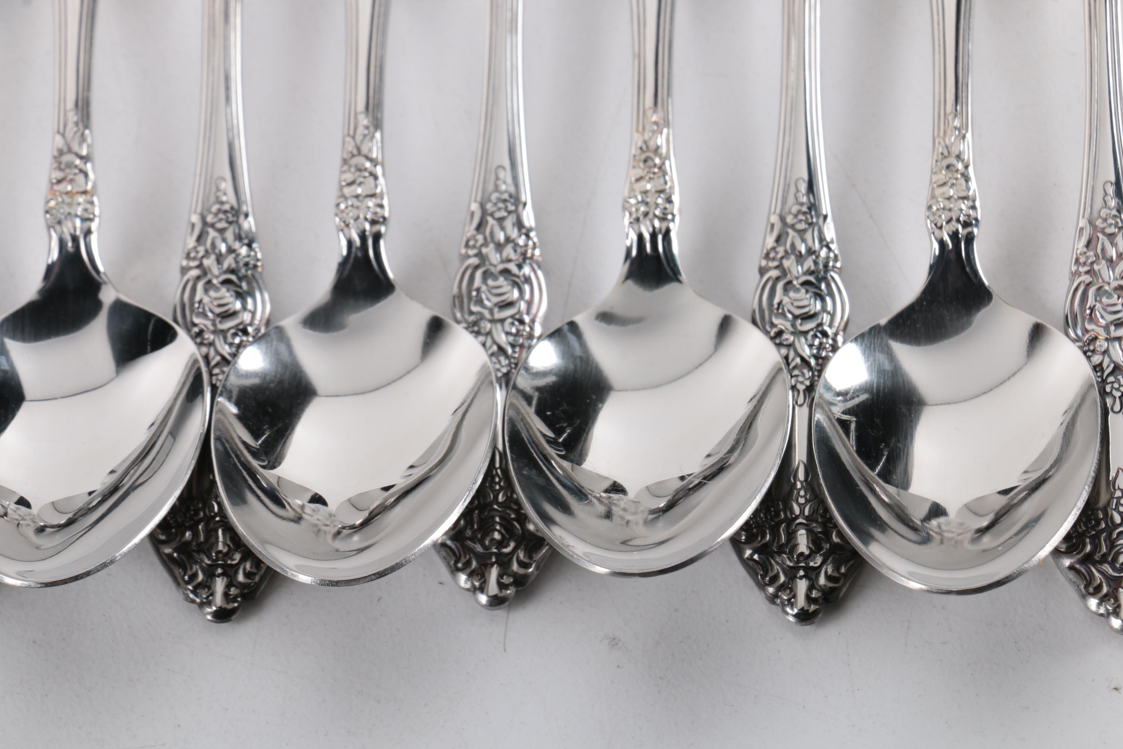 Oneida "Wordsworth" Stainless Steel Flatware Set