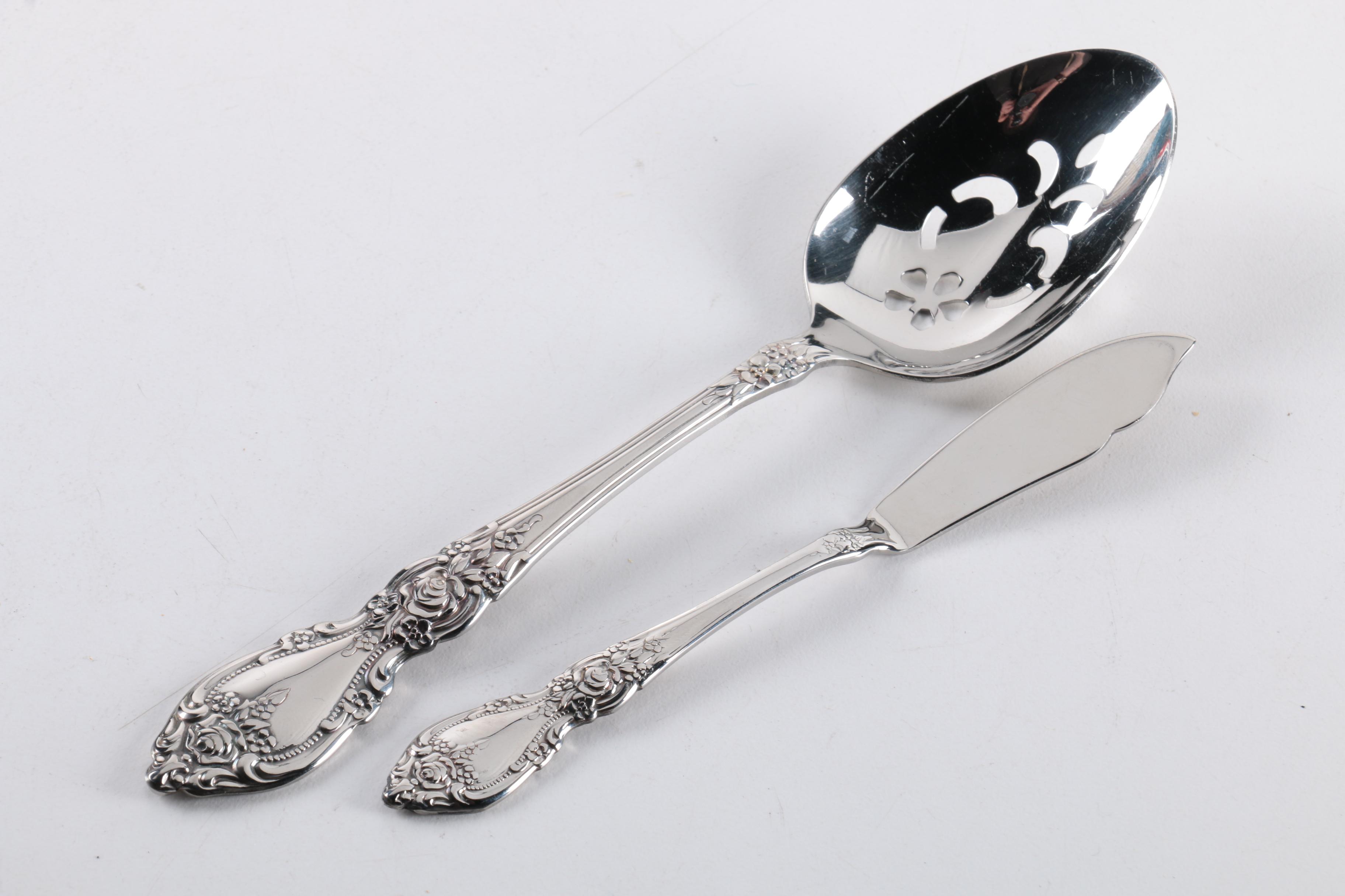 Oneida "Wordsworth" Stainless Steel Flatware Set