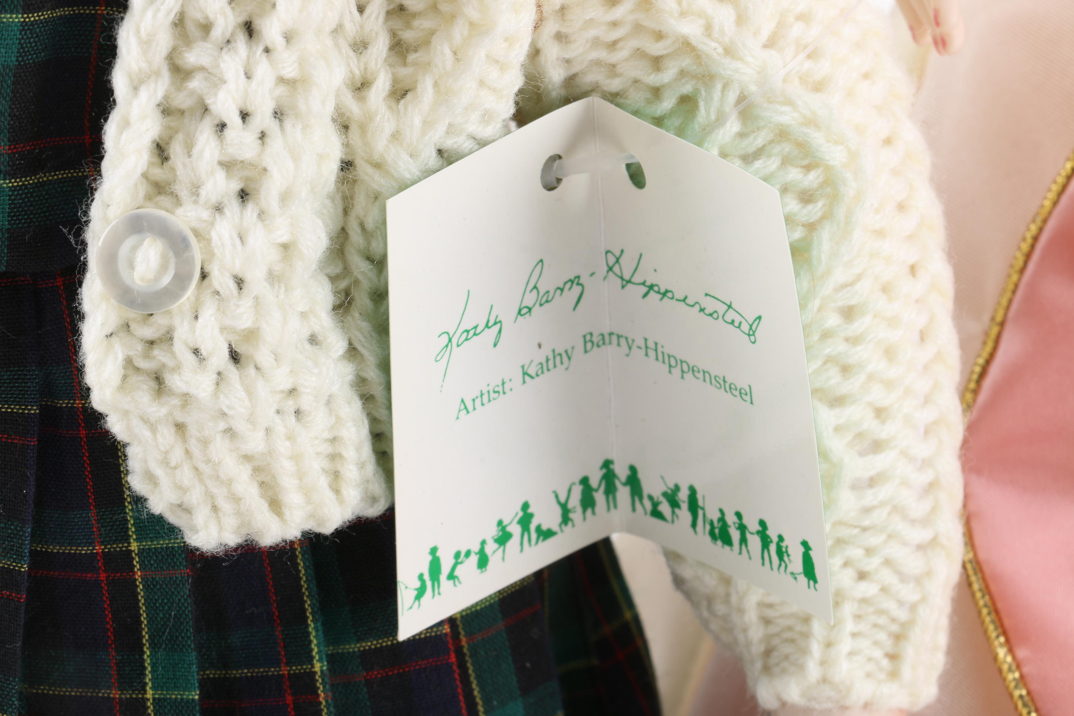 Vintage Edwin M. Knowles Porcelain Dolls Including Yolanda Bello