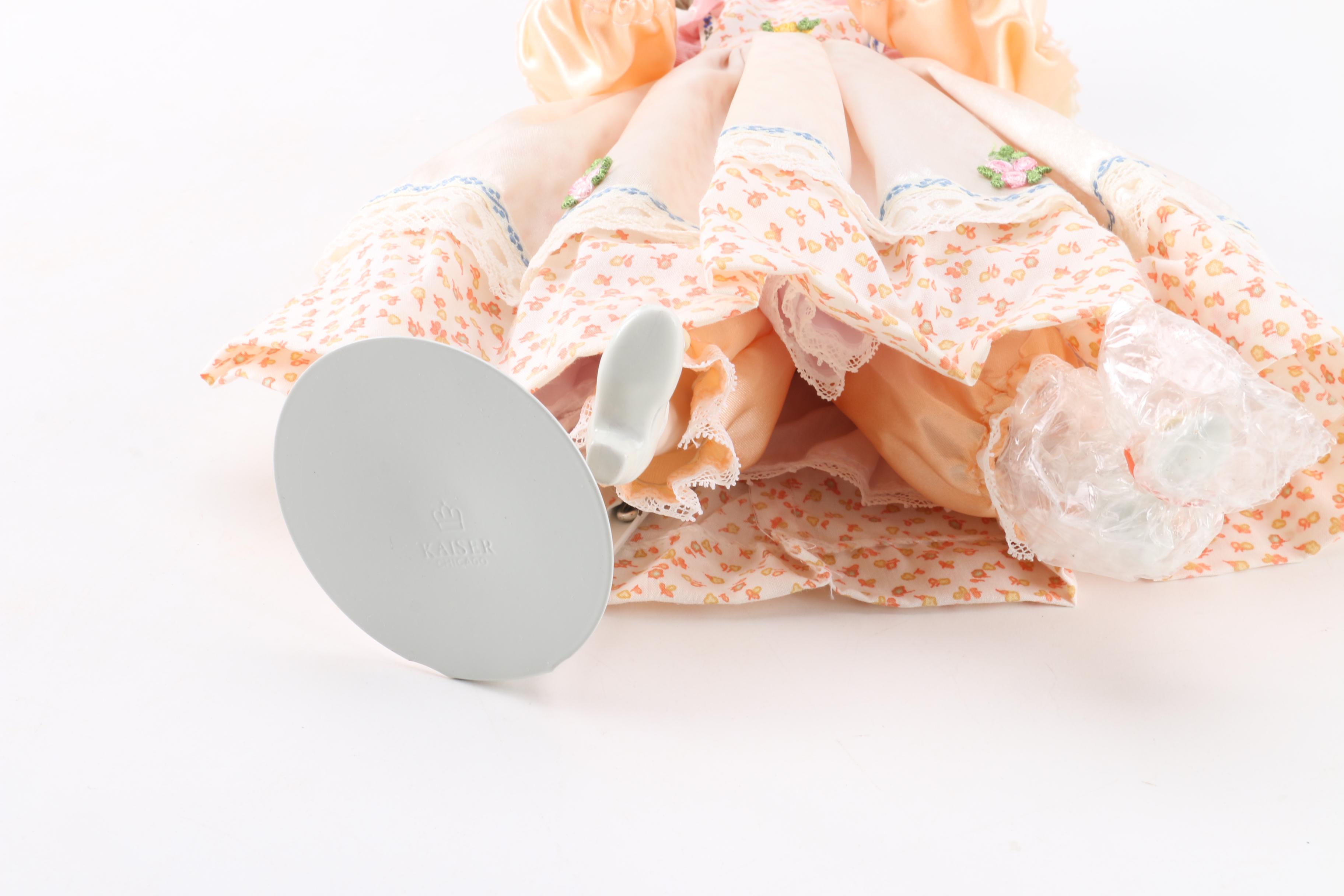 Vintage Edwin M. Knowles Porcelain Dolls Including Yolanda Bello