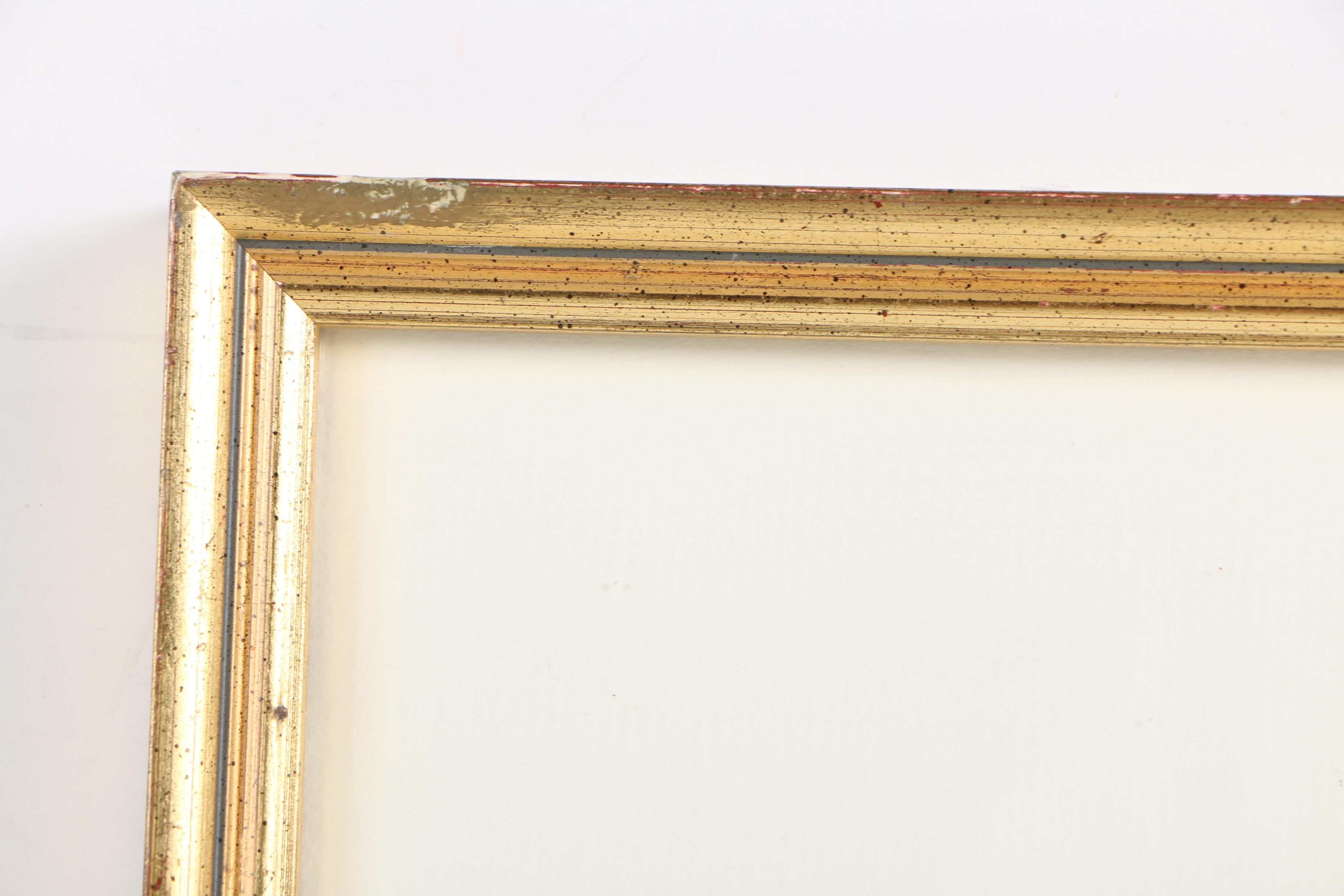 Helen Kunic Late 20th Century Etching with Aquatint "The Red Umbrella"