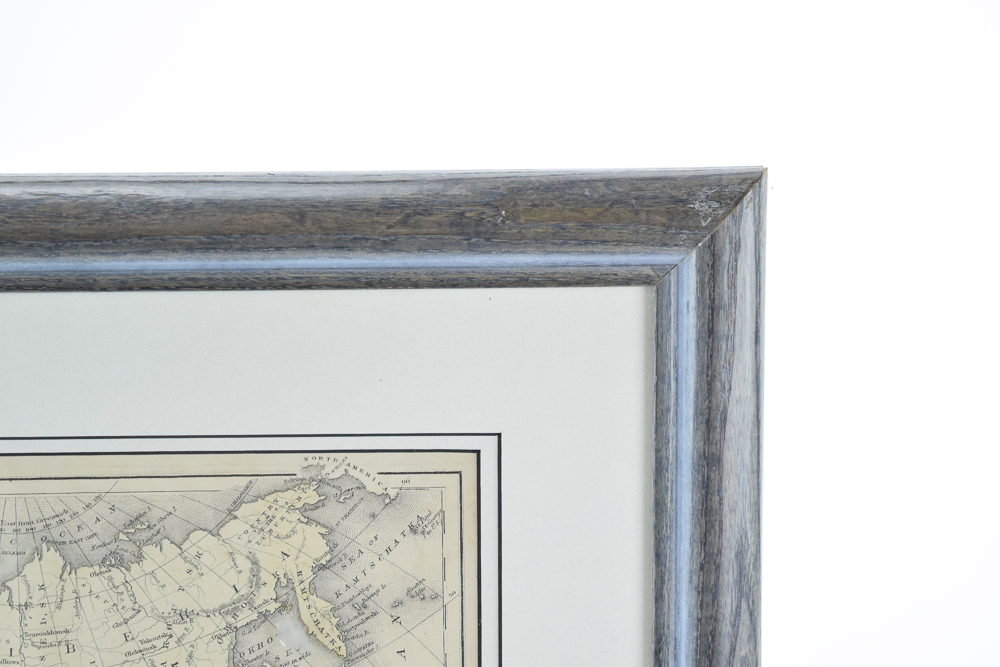 Circa 1860s Map of Asia from "McNally's System of Geography"