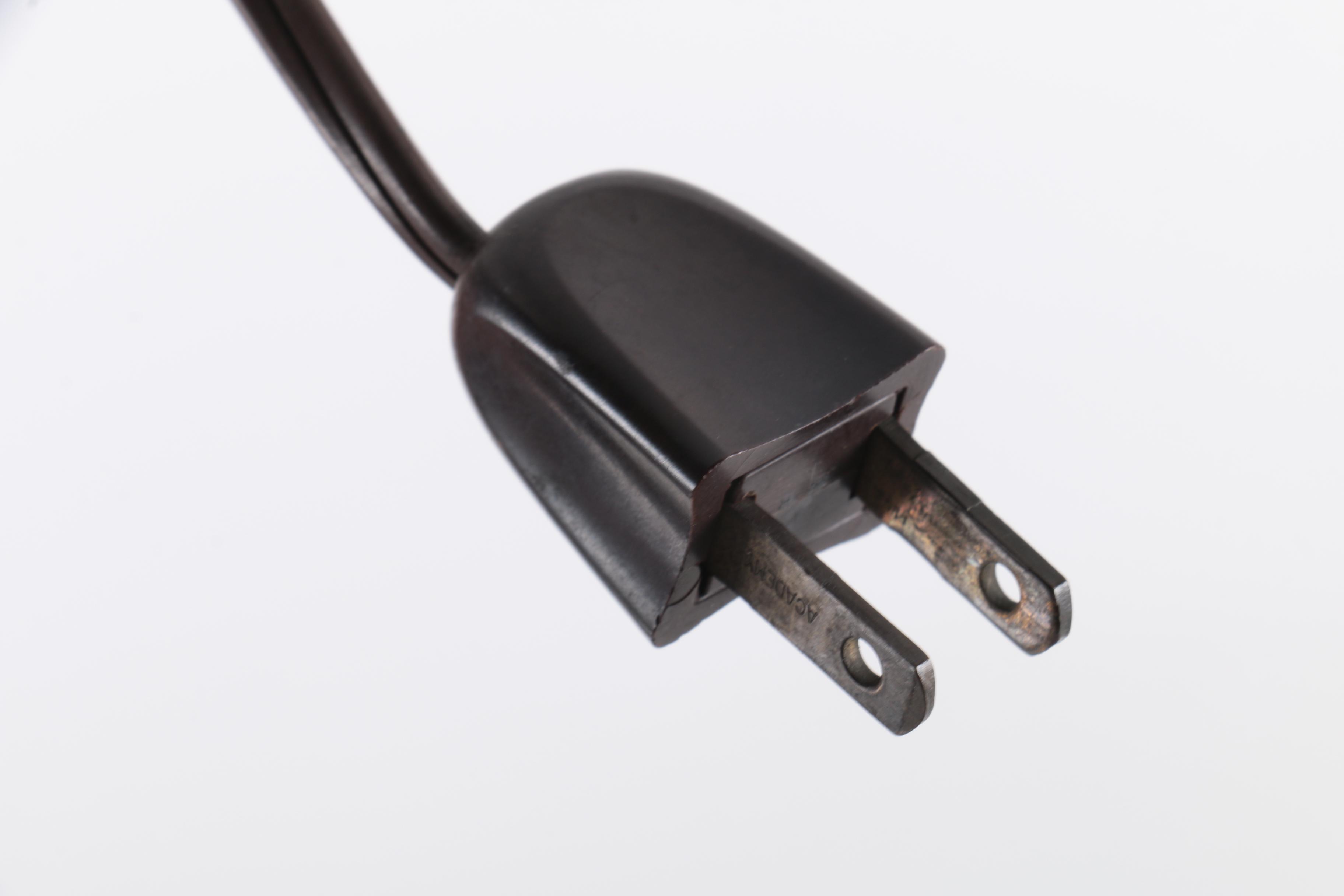 Vintage Floral Parlor Lamp