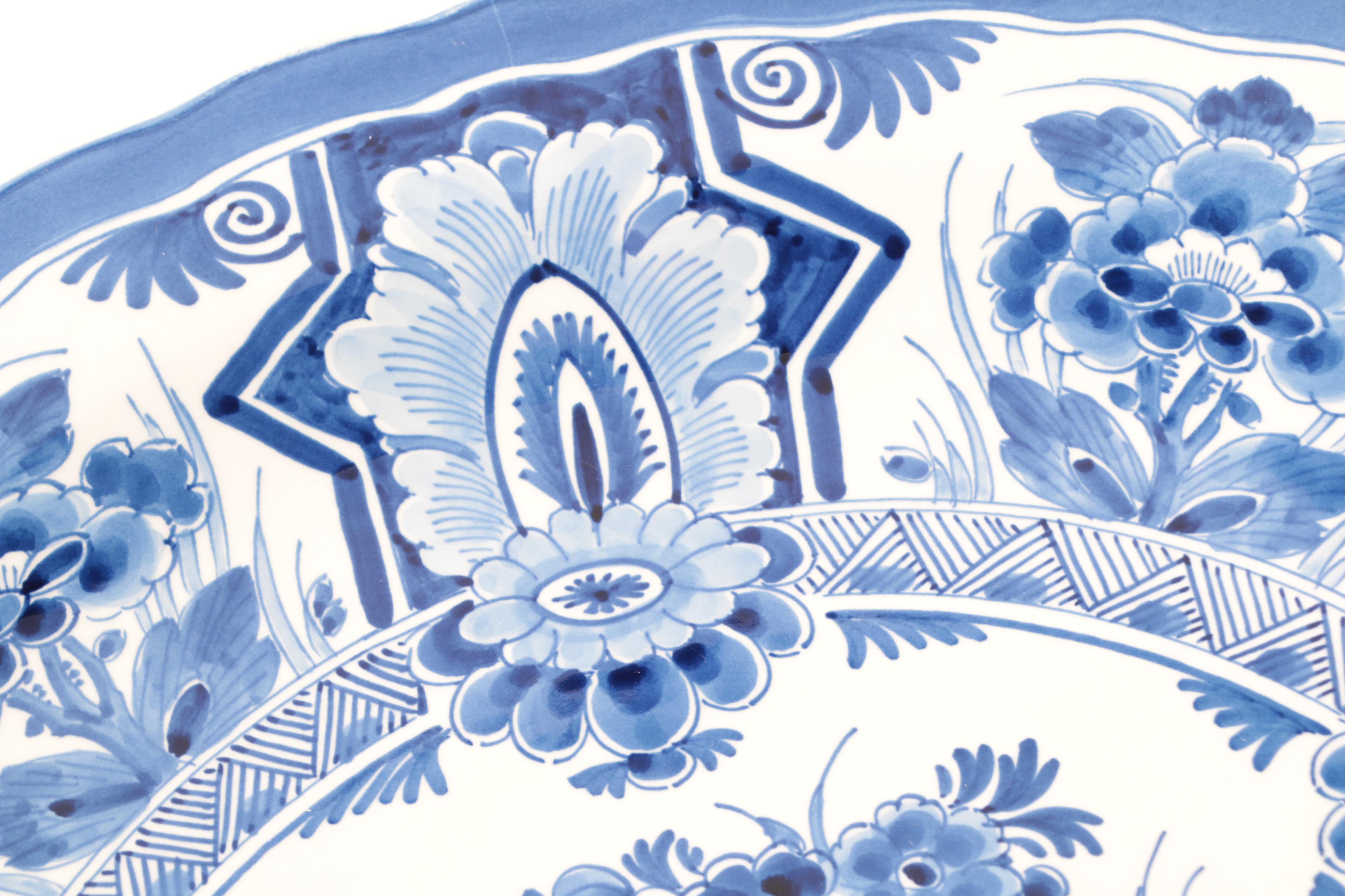 1979-80 Royal Delft Ceramic Platters