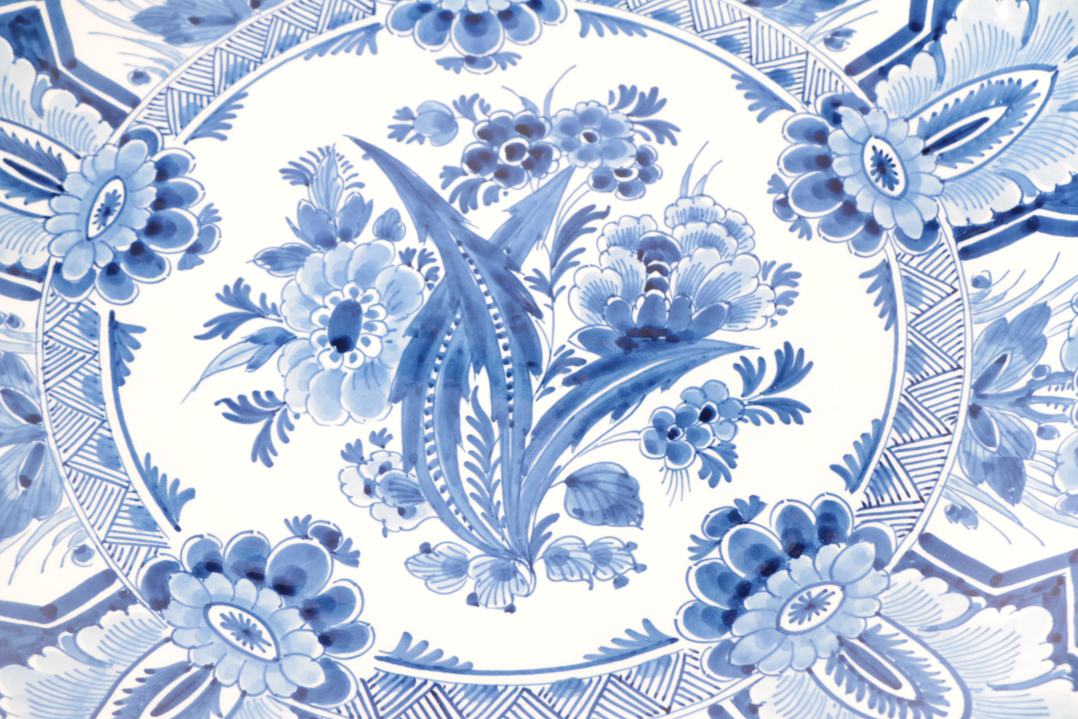 1979-80 Royal Delft Ceramic Platters
