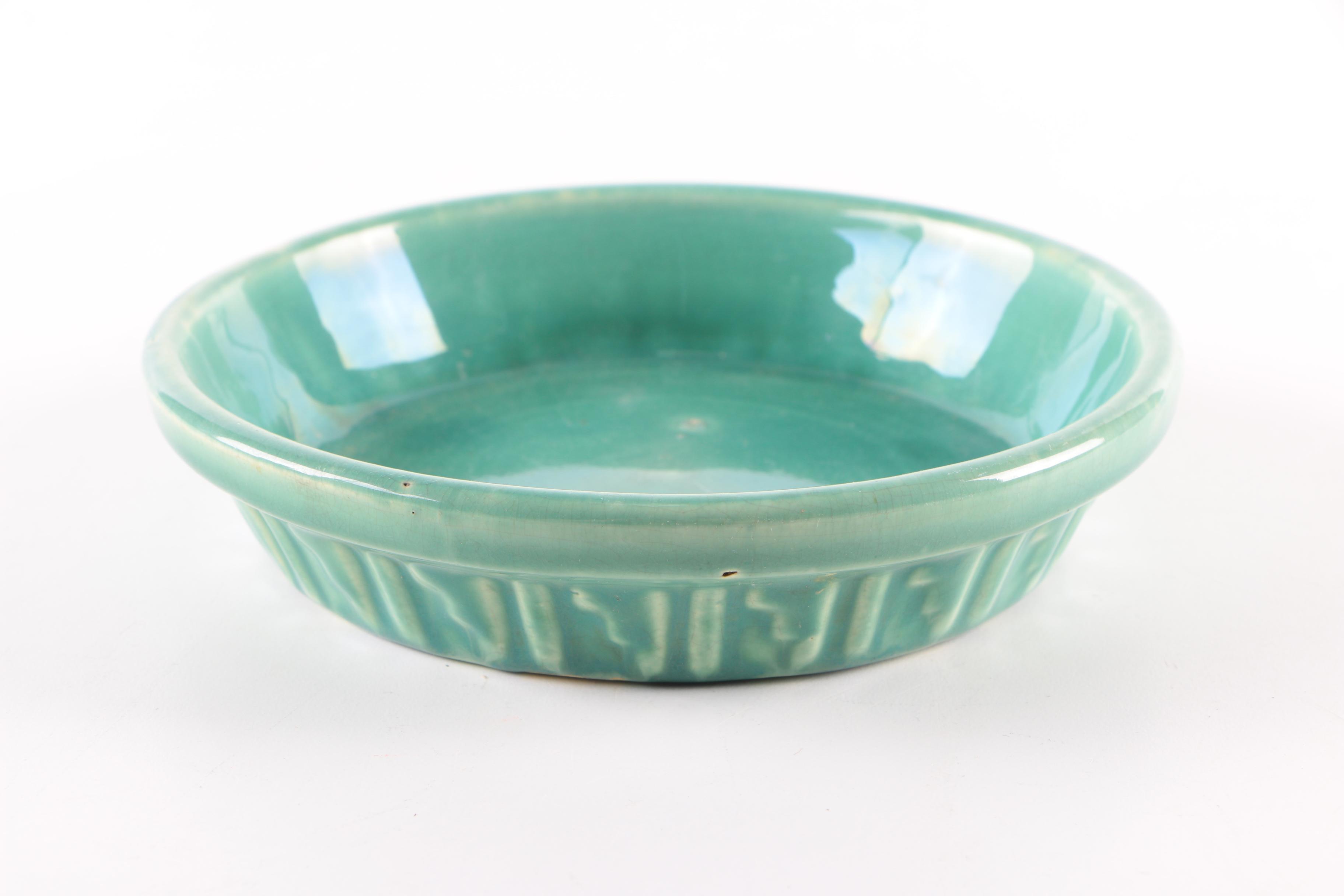 Vintage Ceramic Vases and Underplate