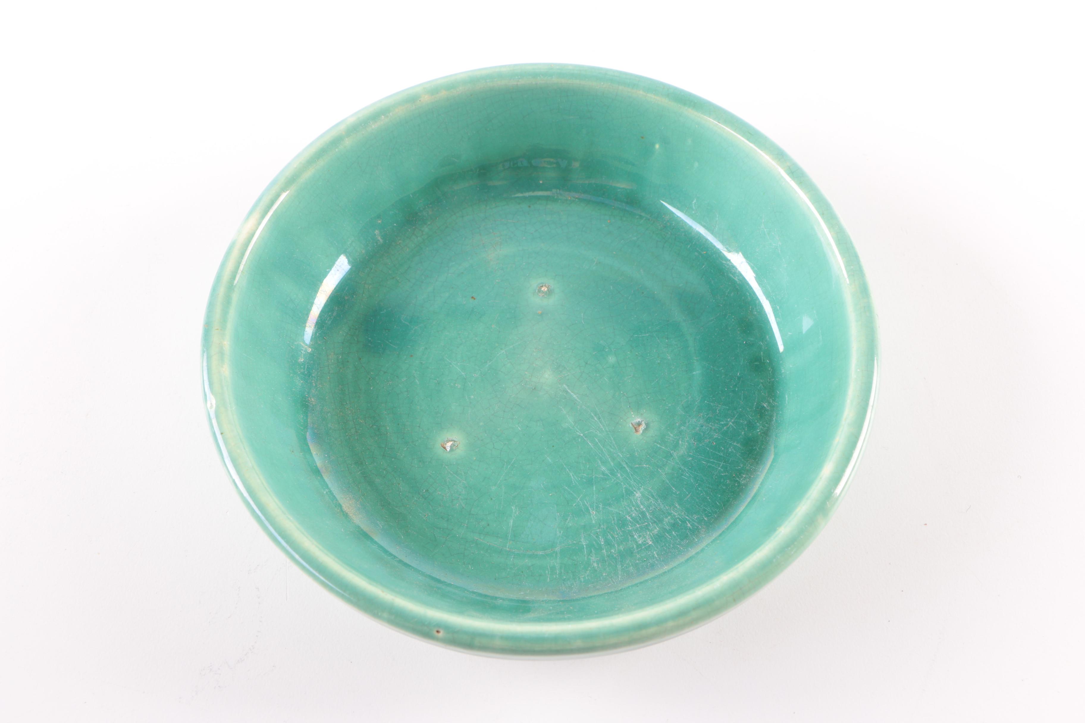 Vintage Ceramic Vases and Underplate