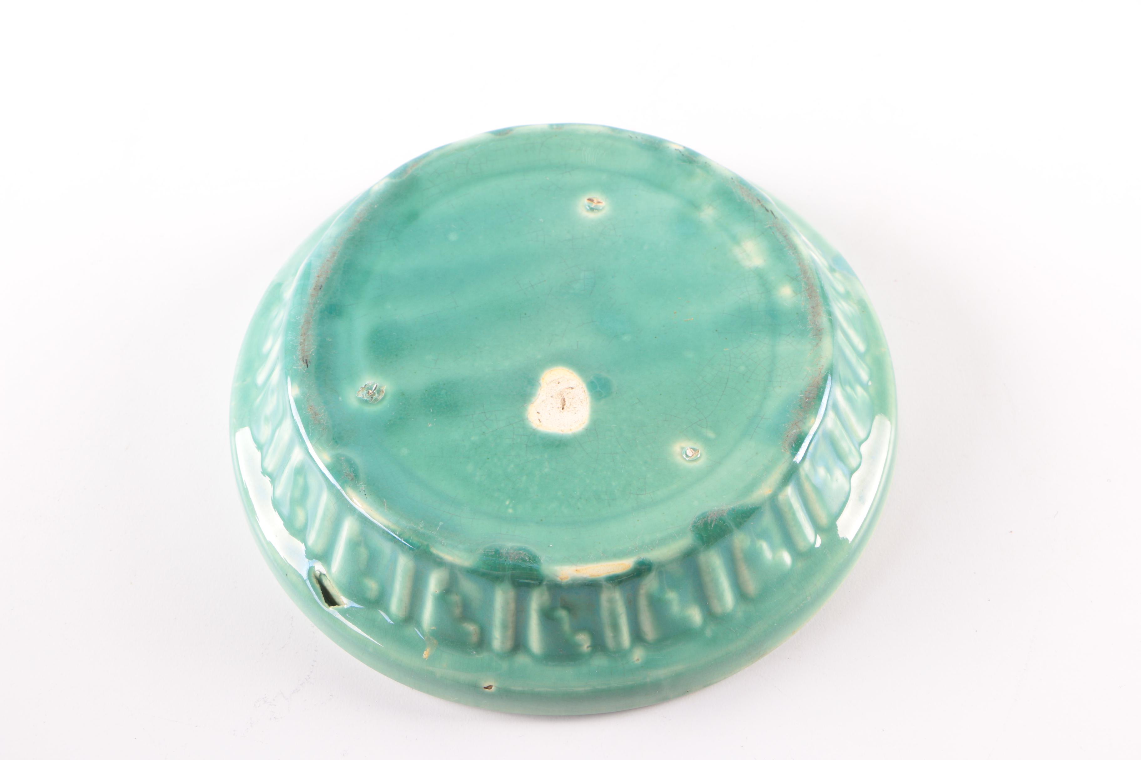 Vintage Ceramic Vases and Underplate