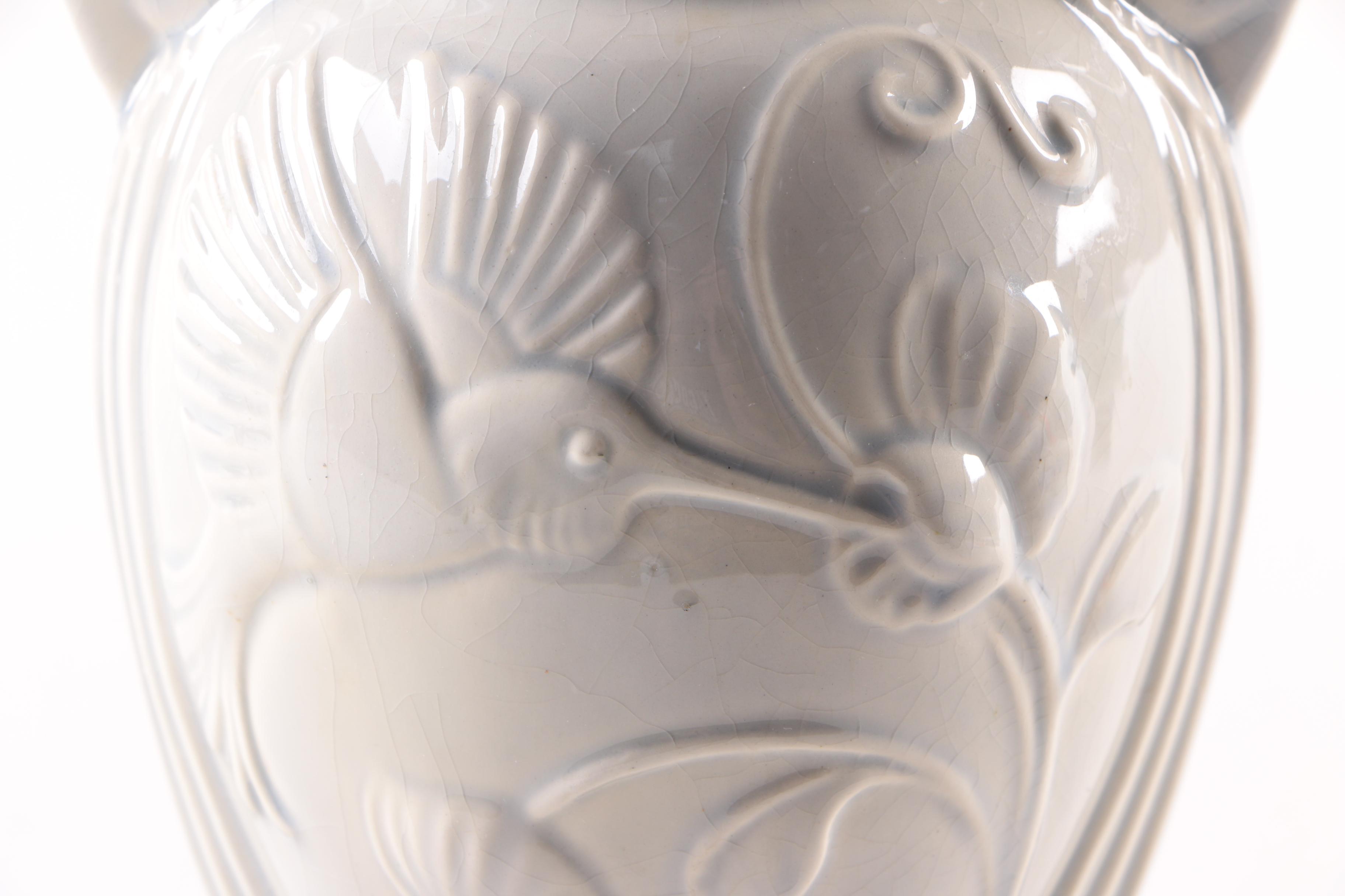 Vintage Ceramic Vases and Underplate