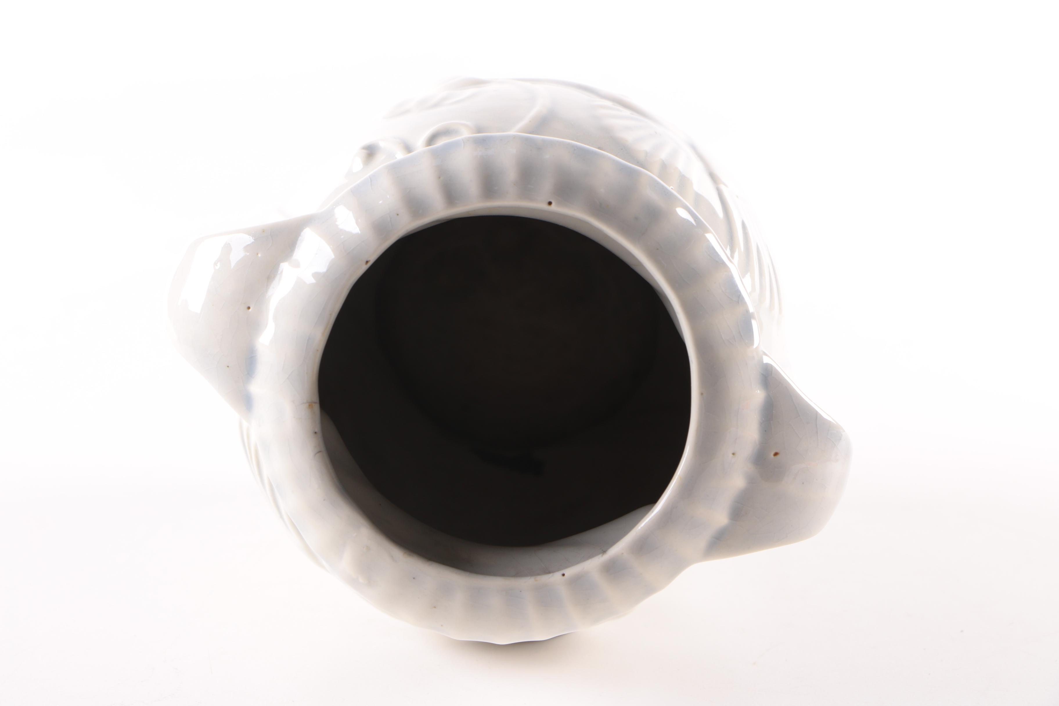 Vintage Ceramic Vases and Underplate