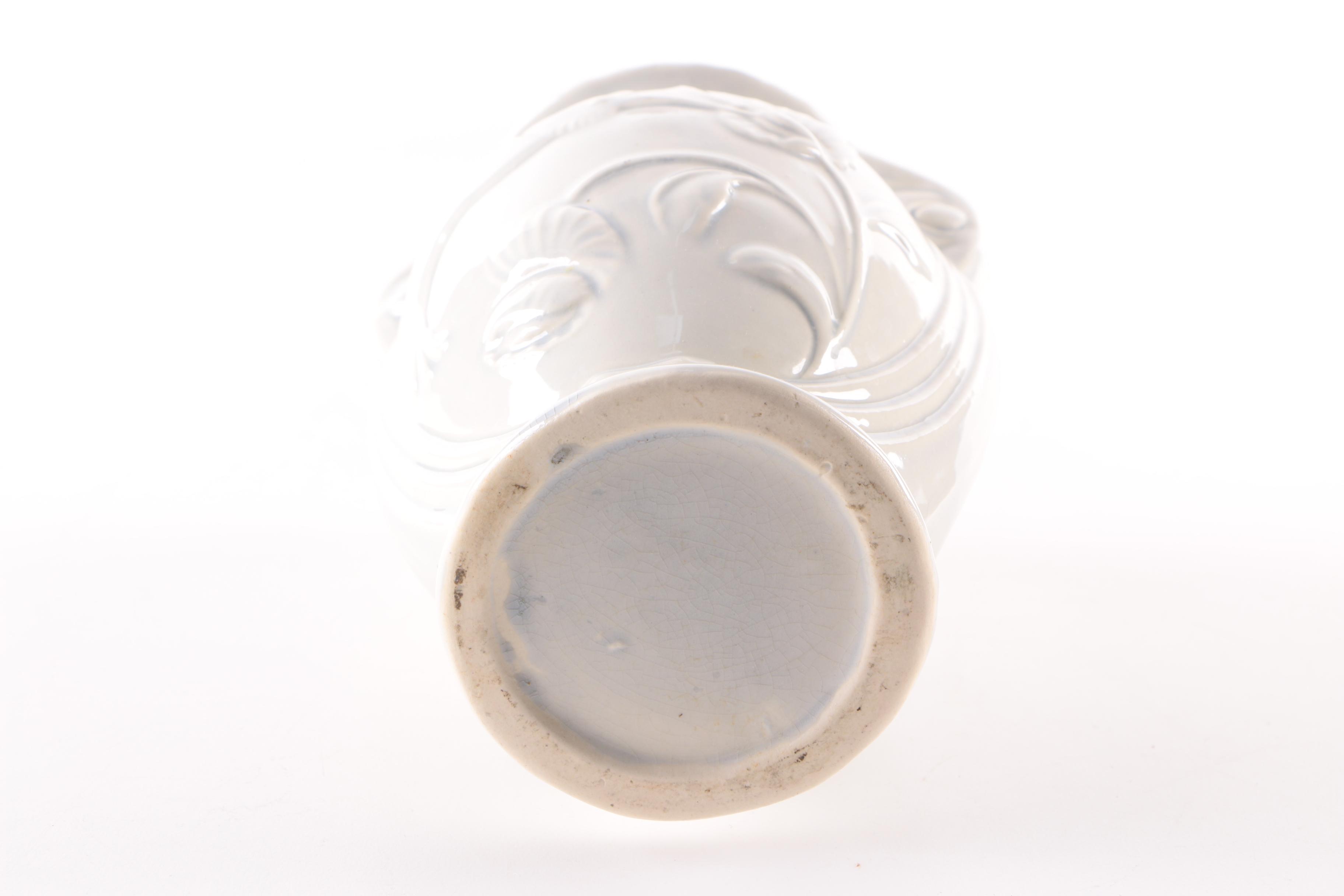 Vintage Ceramic Vases and Underplate