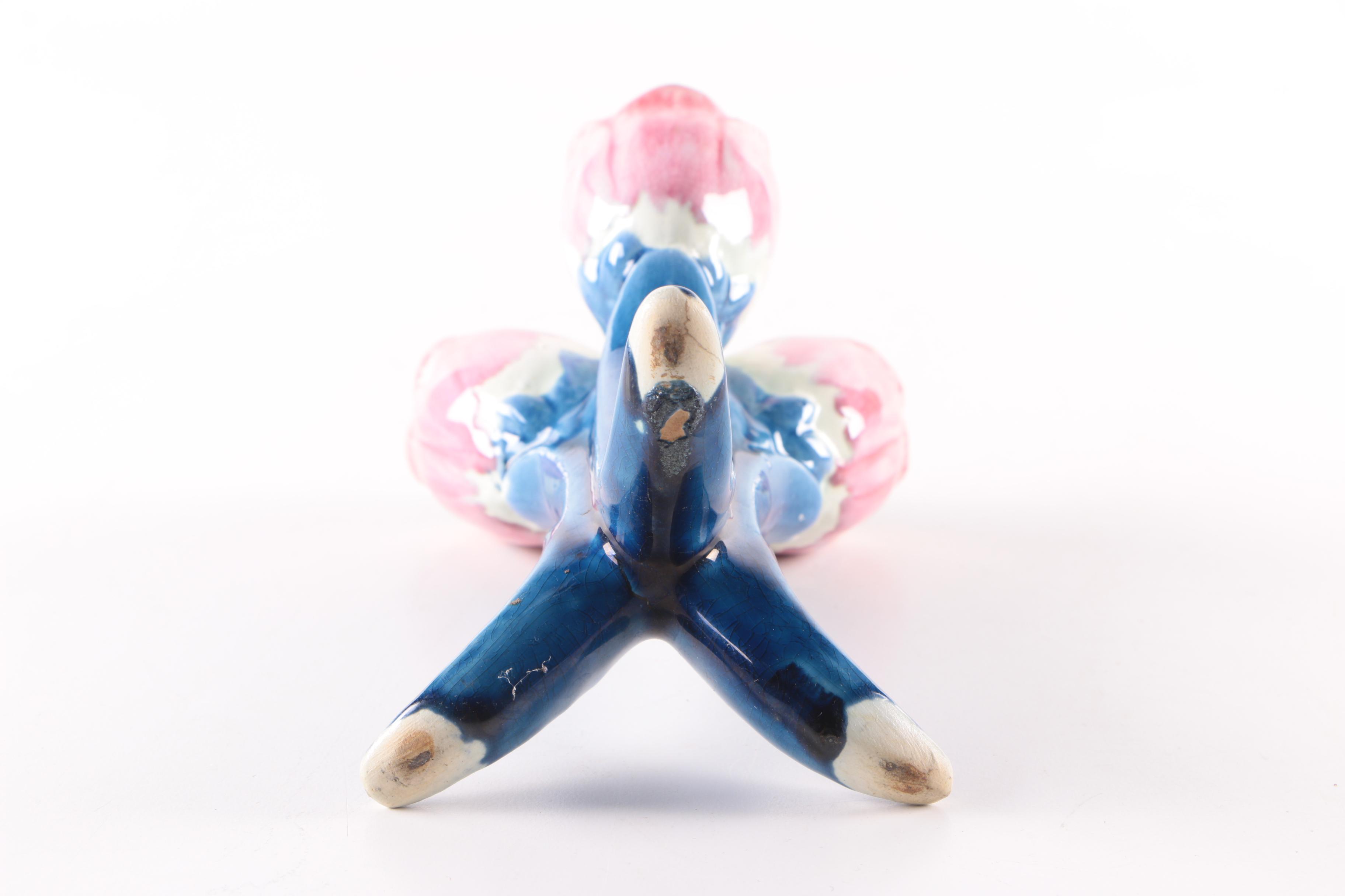 Vintage Ceramic Vases and Underplate