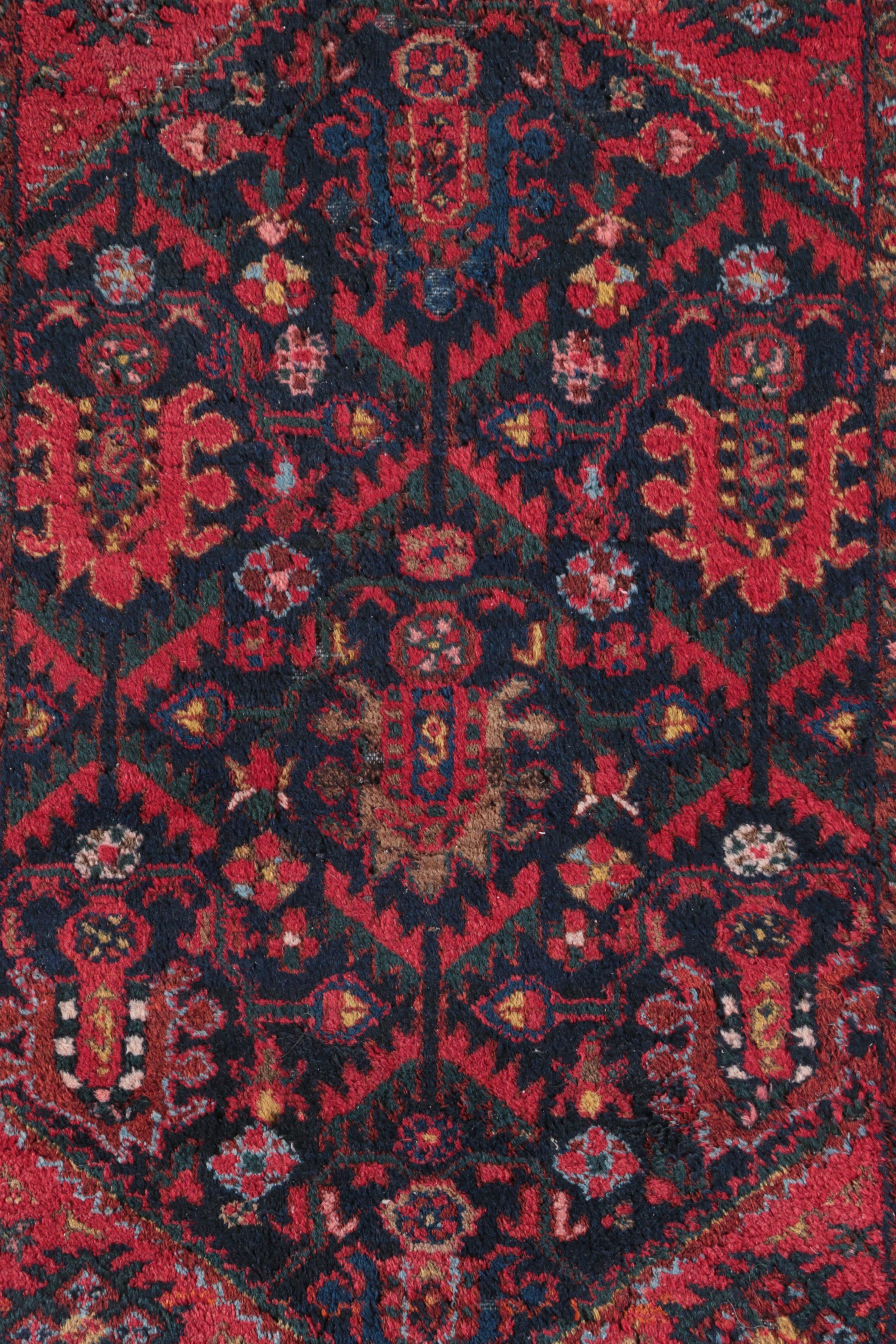 Hand-Knotted Caucasian Kuba Wool Area Rug