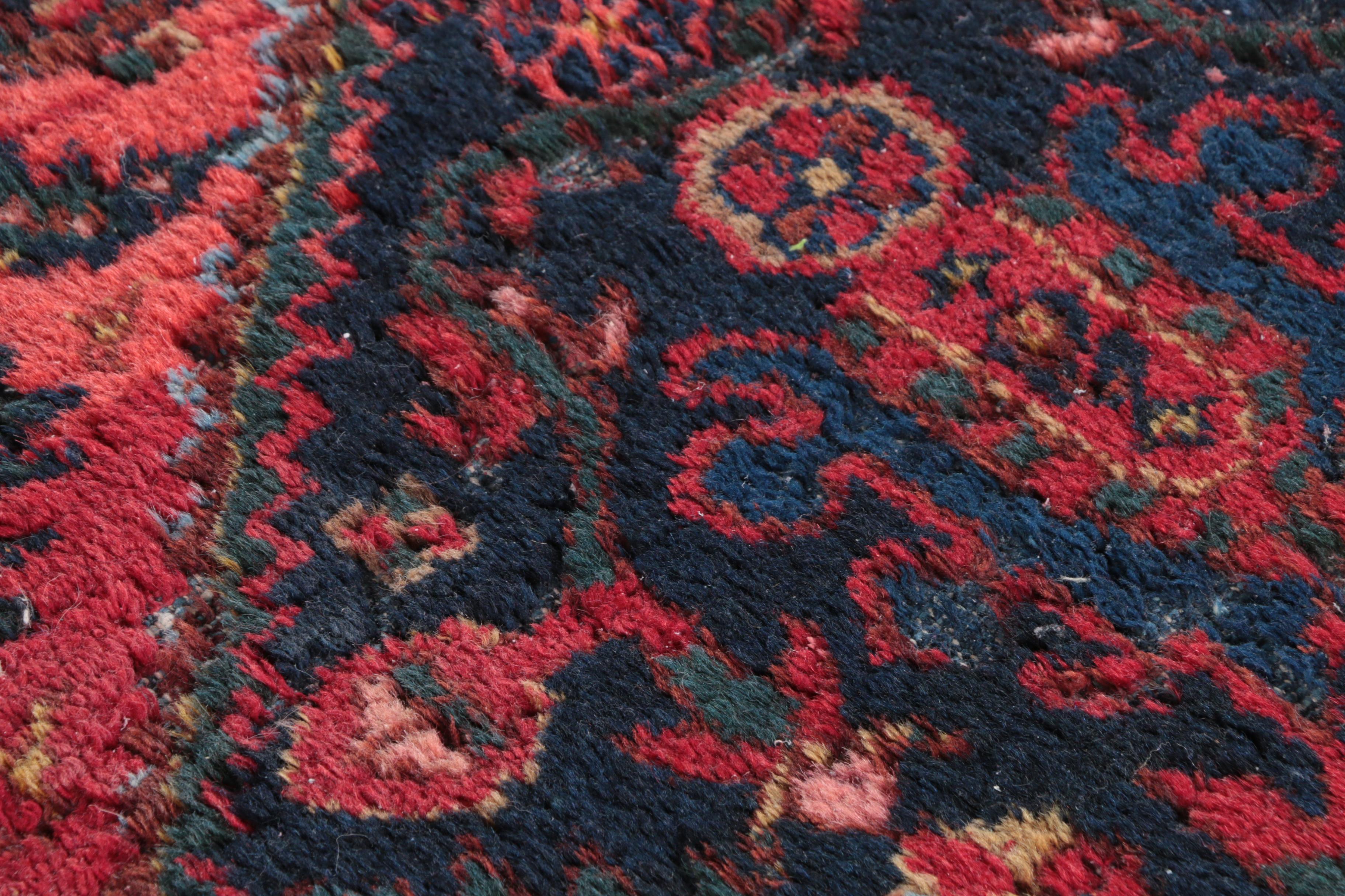 Hand-Knotted Caucasian Kuba Wool Area Rug