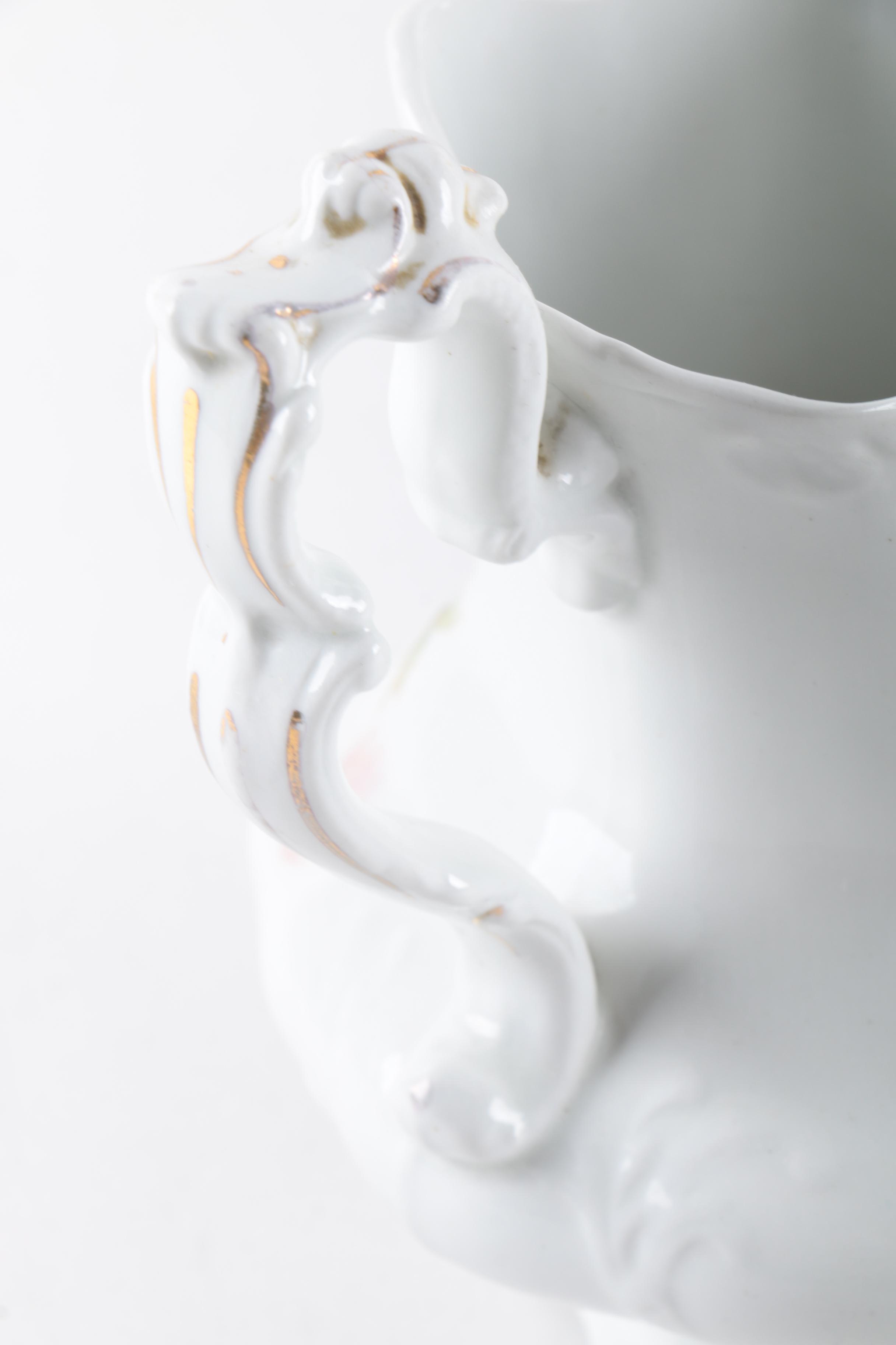 Early 20th-Century Johnson Brothers Semi-Porcelain Pitcher