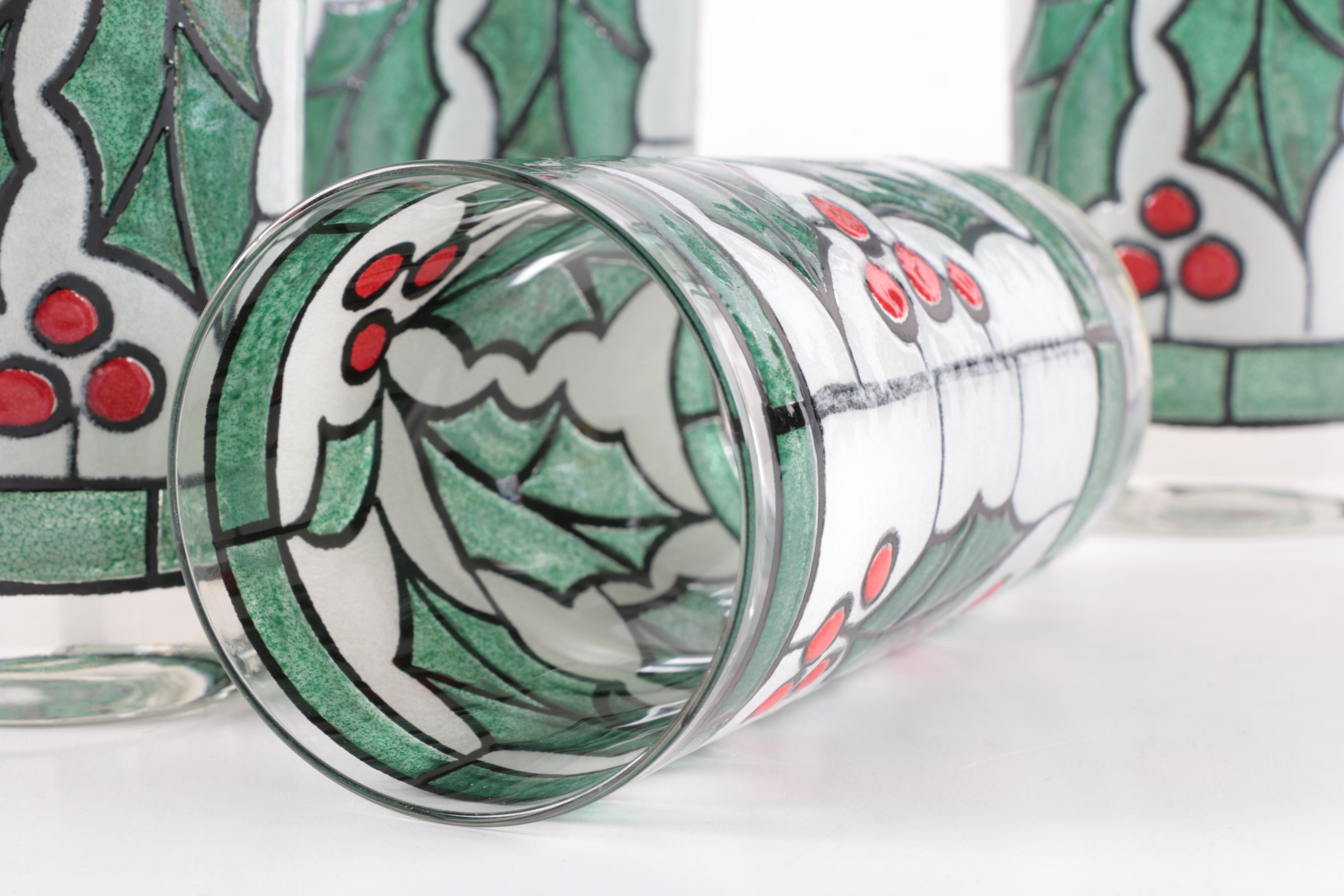 Christmas Themed Glassware