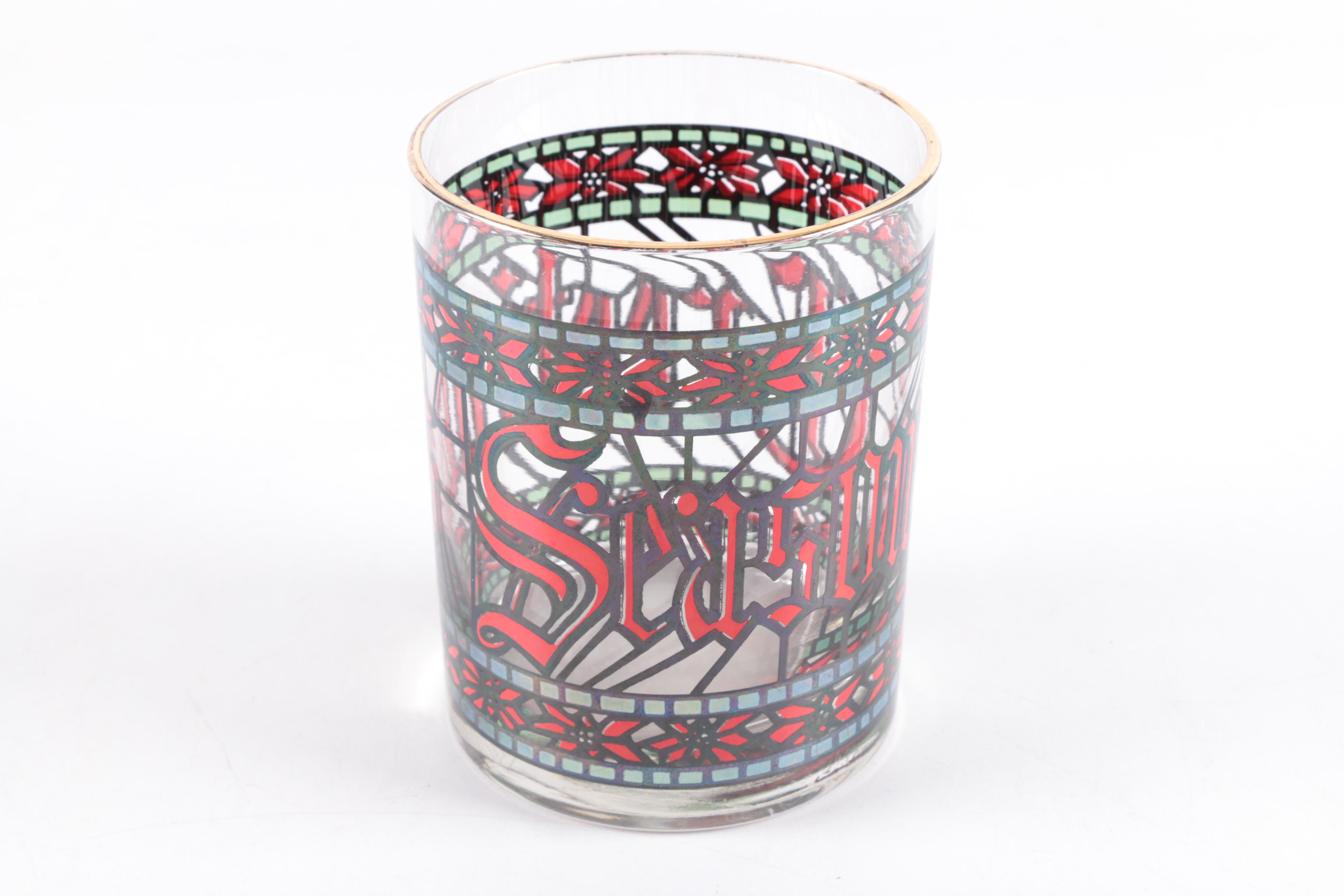 Christmas Themed Glassware