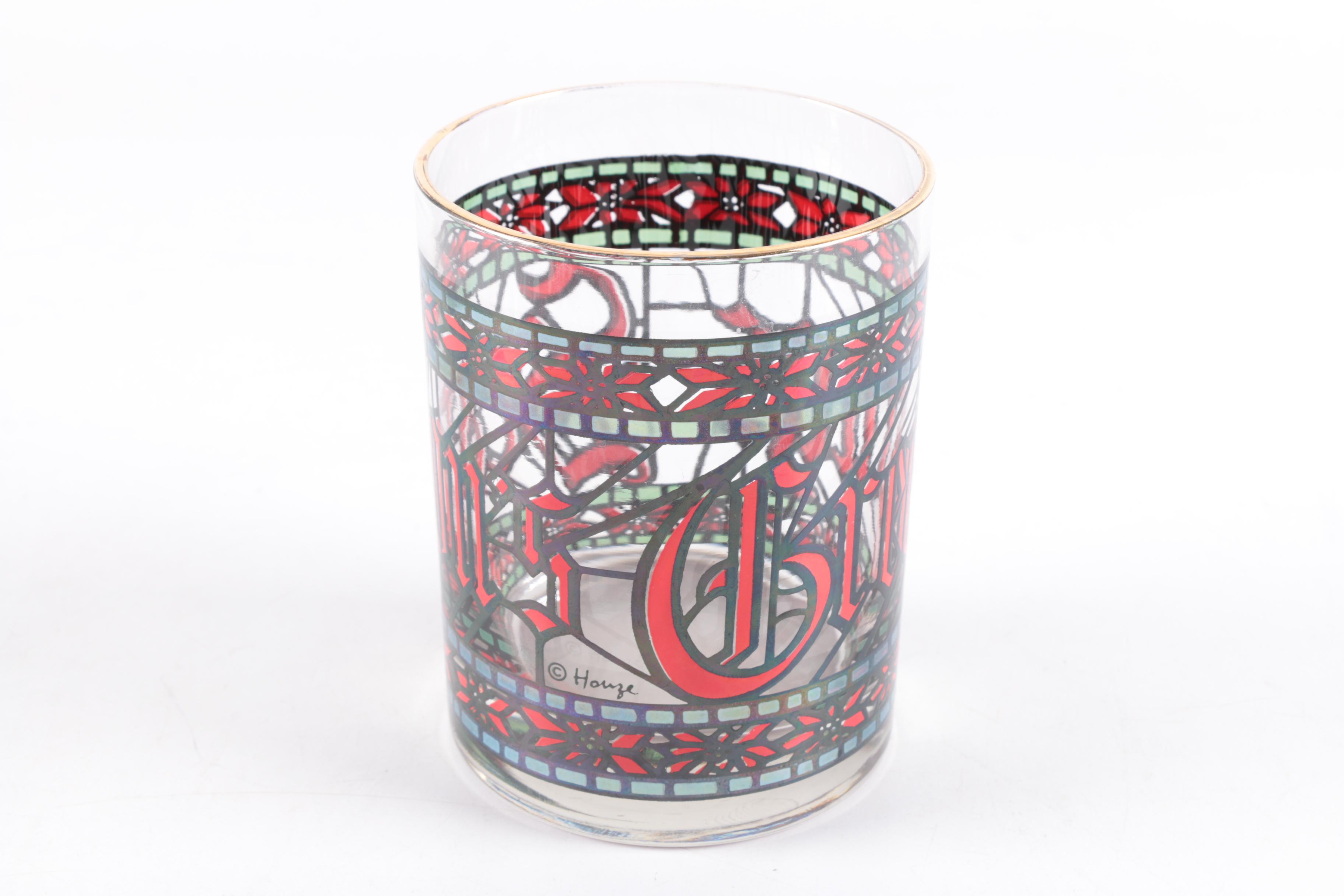 Christmas Themed Glassware