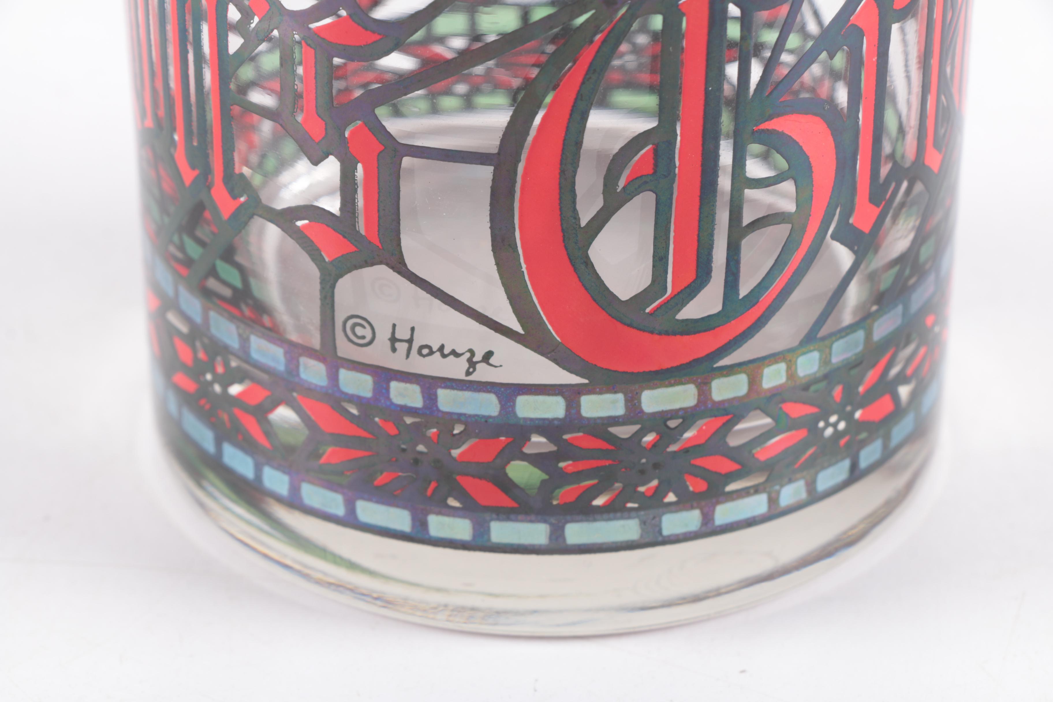 Christmas Themed Glassware