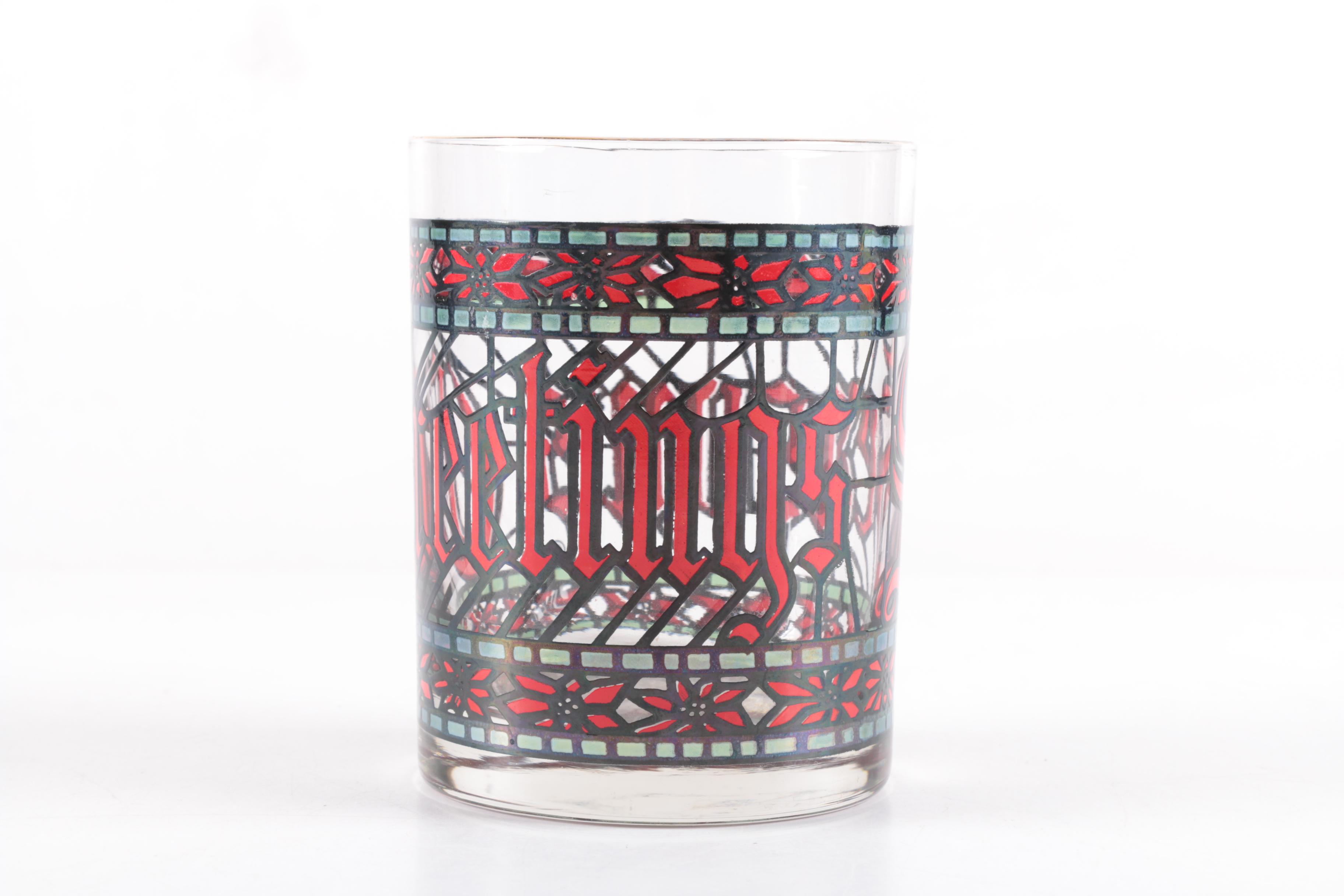 Christmas Themed Glassware