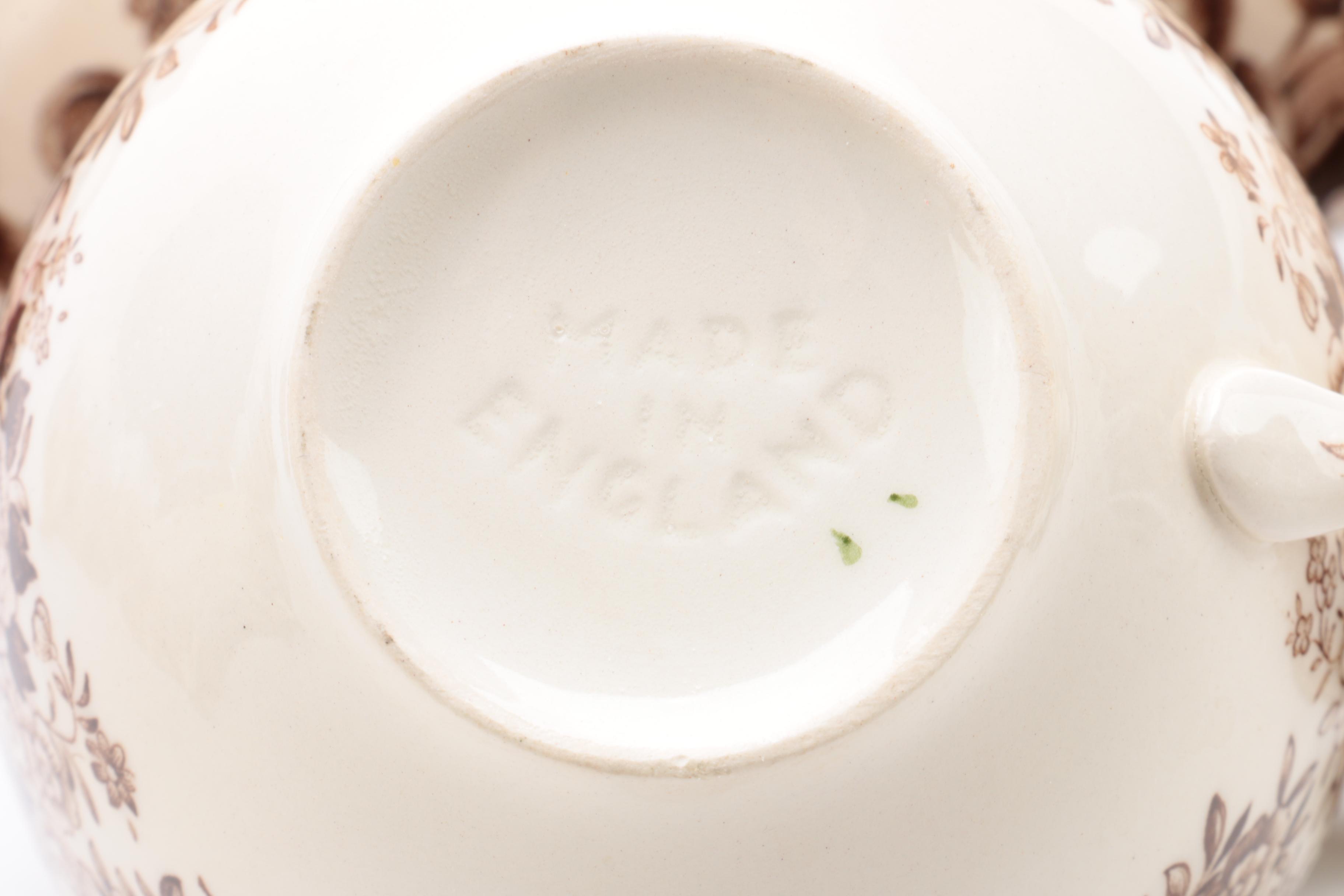 Vintage Johnson Bros "His Majesty" and "Wild Turkeys" Dinnerware 1951-83