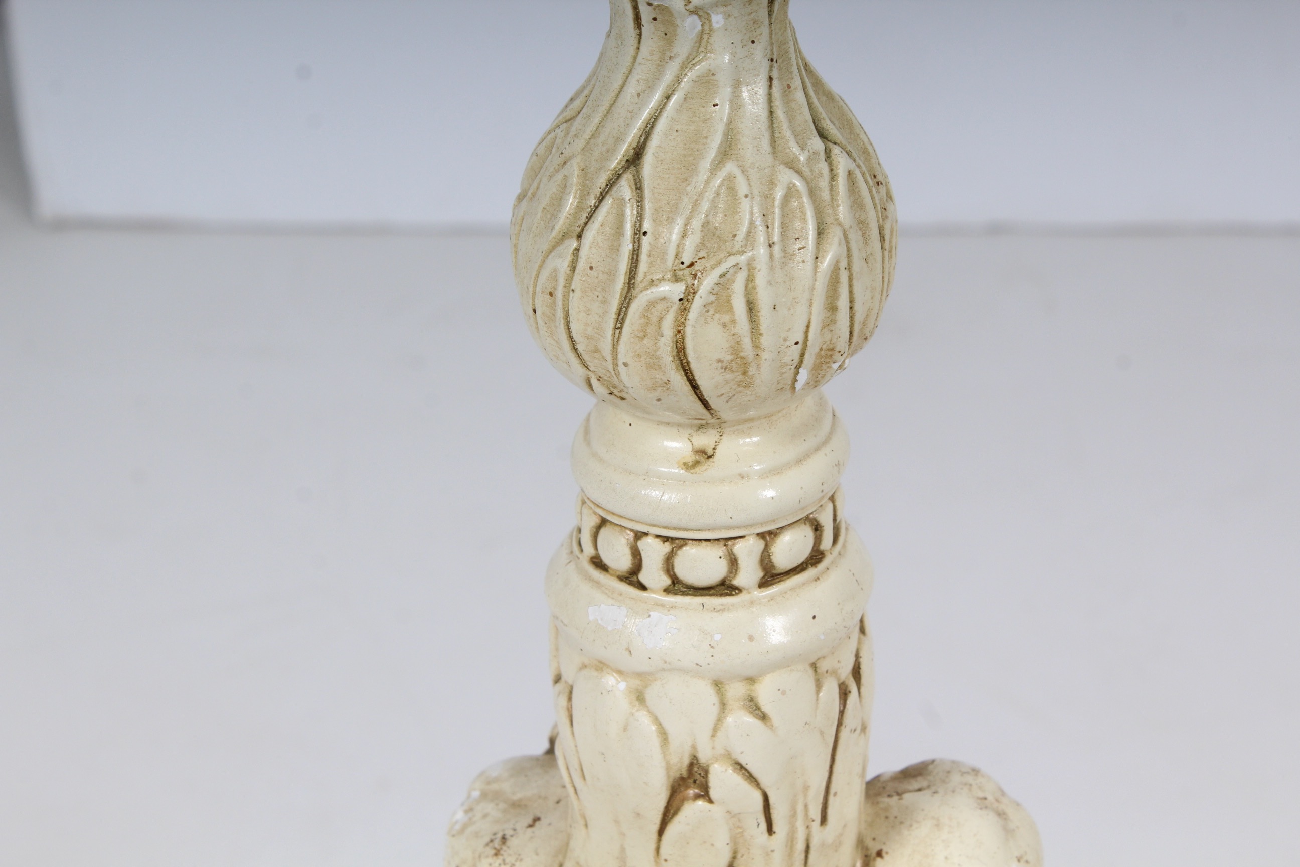 Pair of Vintage Neoclassical Putti Table Lamps