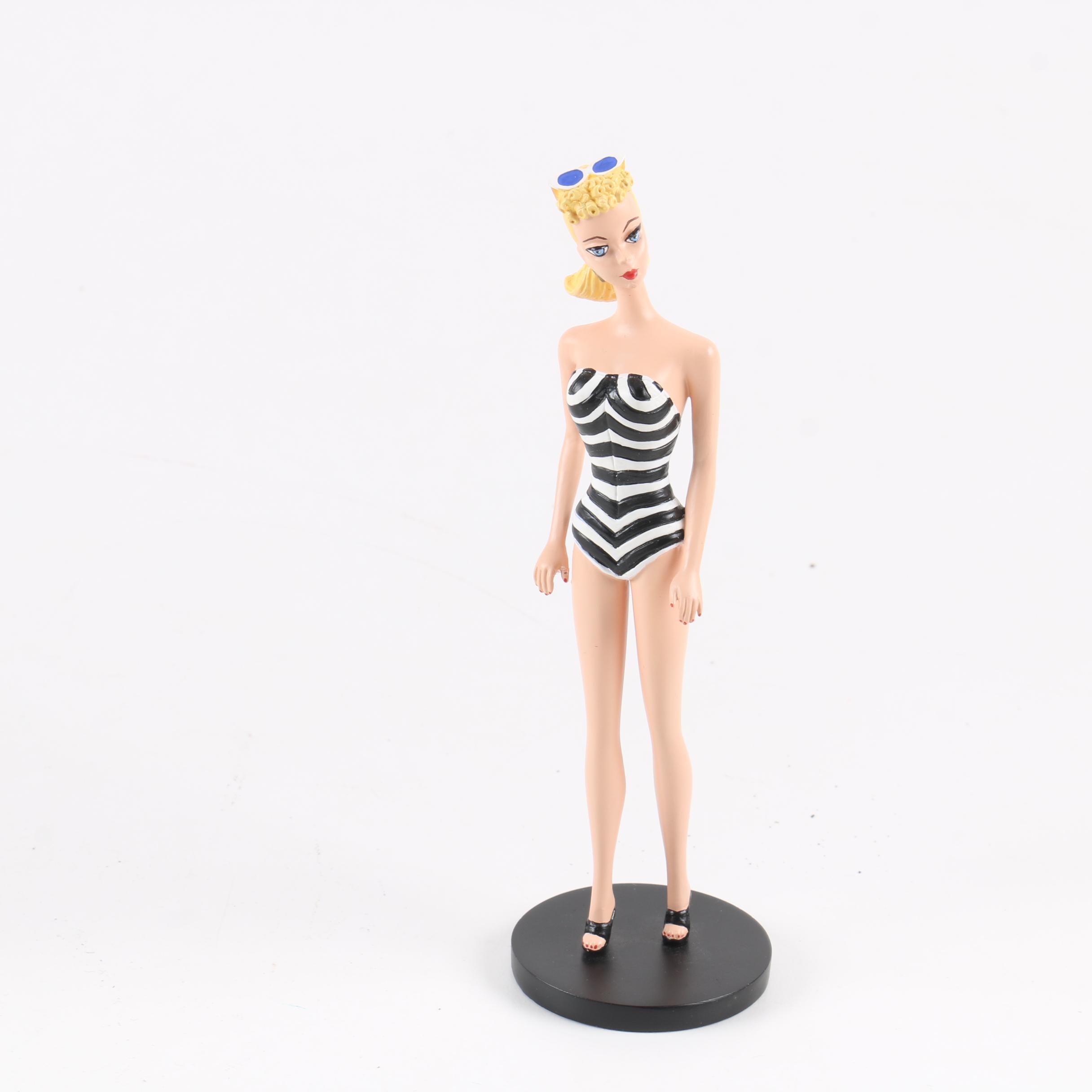 1993 The Danbury Mint Classic 1959 Barbie Figurine