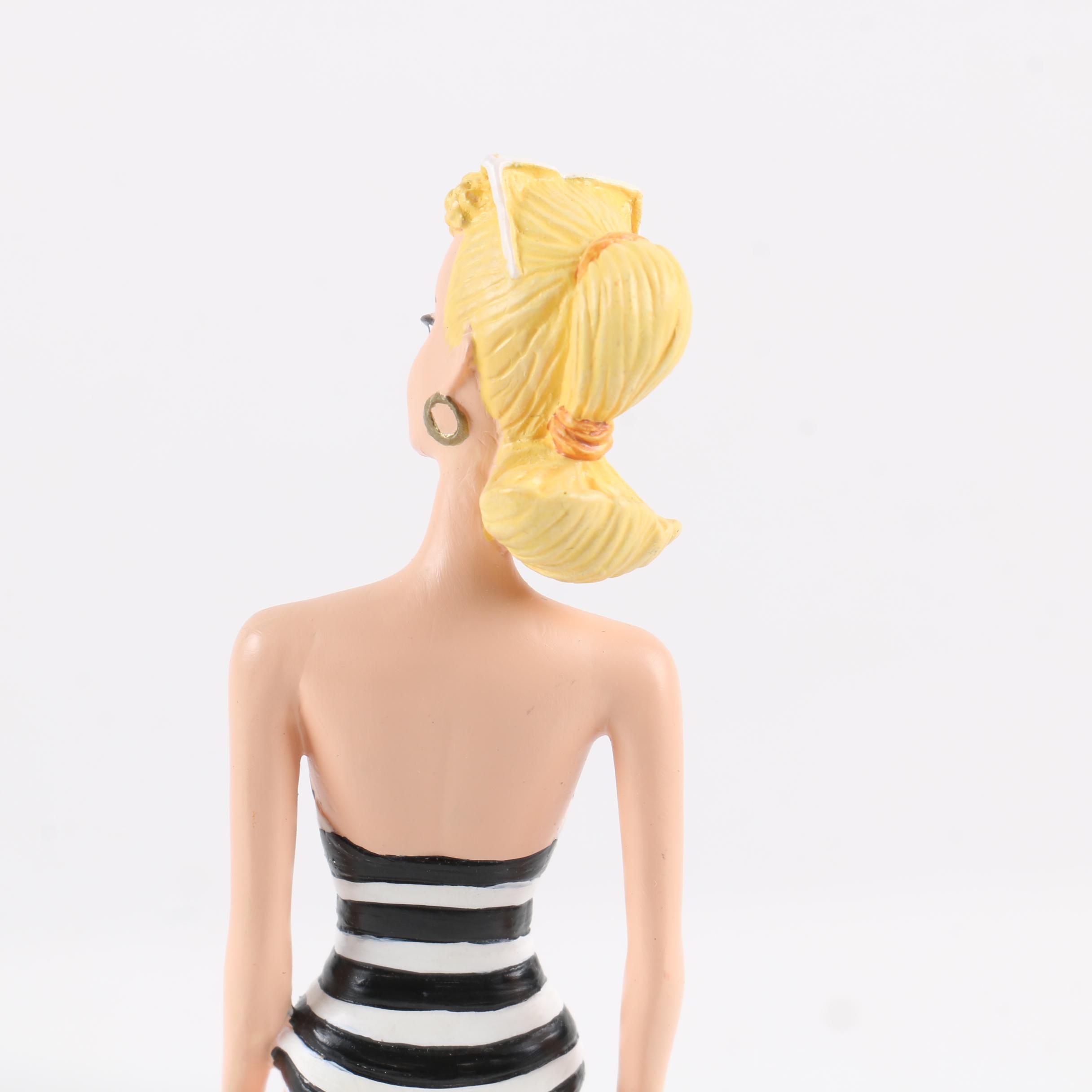 1993 The Danbury Mint Classic 1959 Barbie Figurine